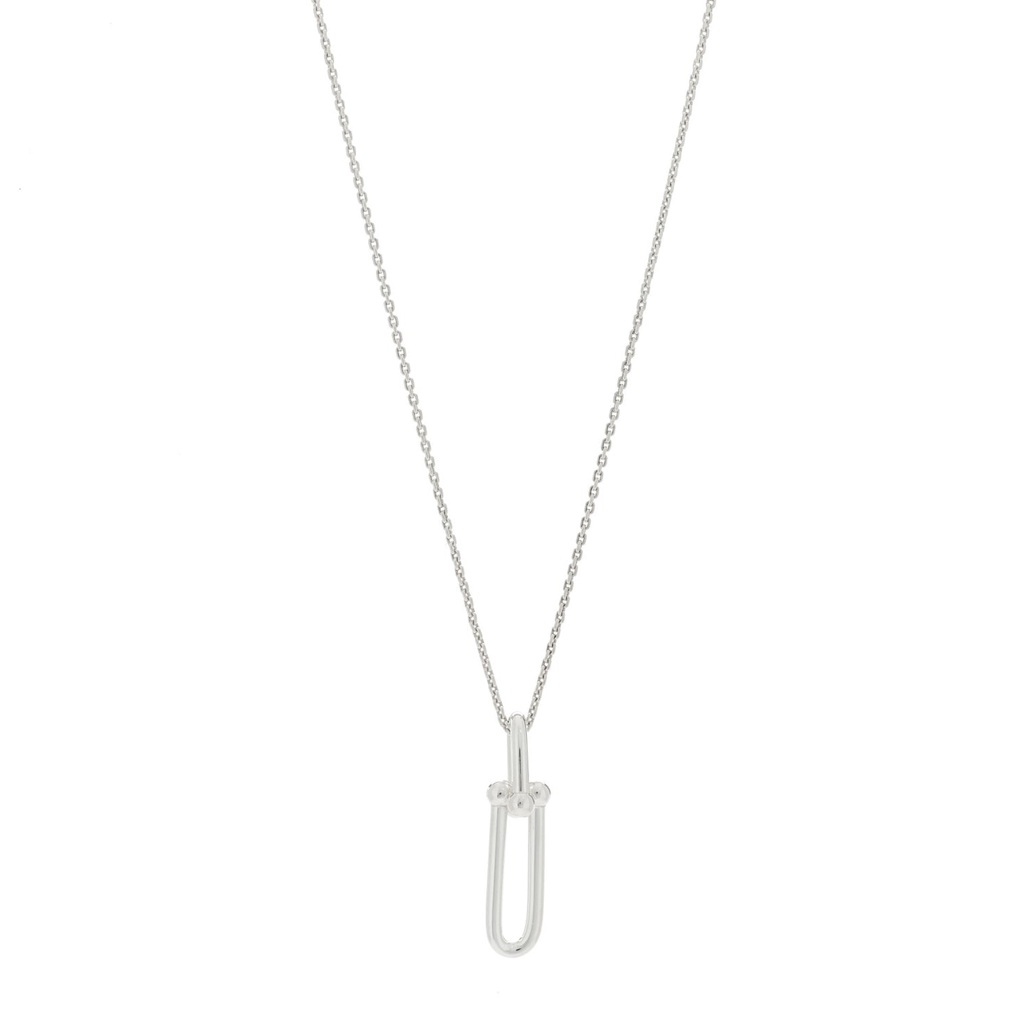 Sterling Silver HardWear Link Pendant Necklace