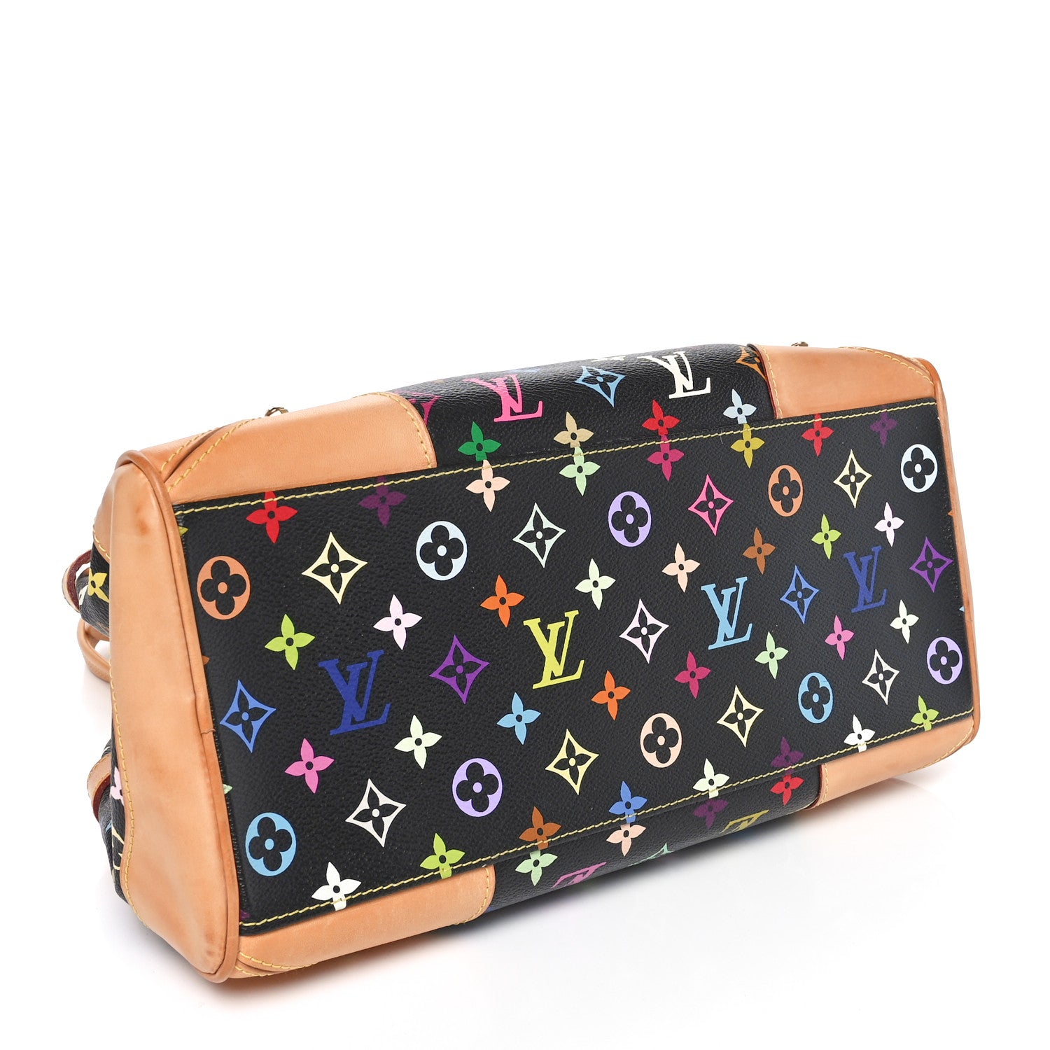 Louis Vuitton Monogram Multicolor Claudia Black 4 of 9