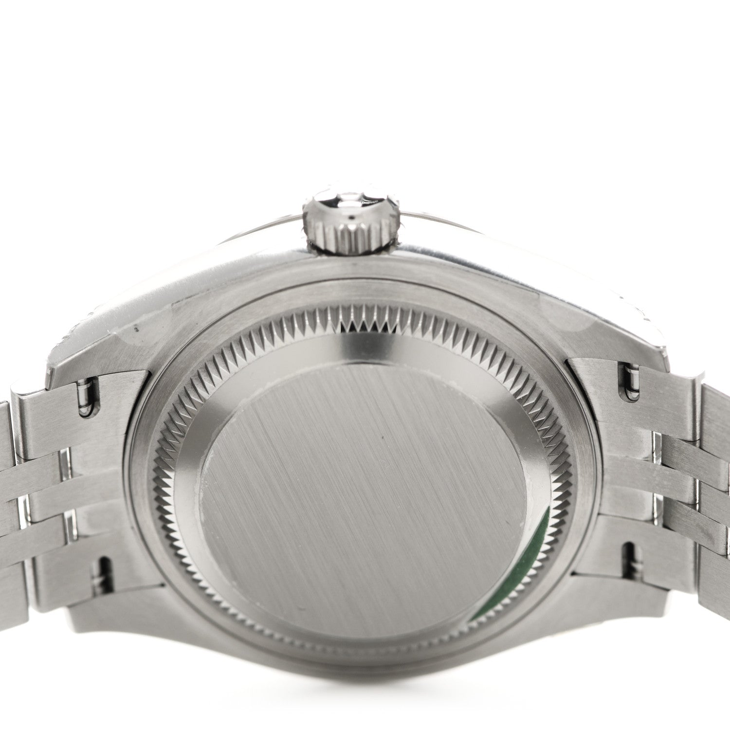 Rolex Stainless Steel 18K White Gold 28mm Oyster Perpetual Datejust Watch Pink Roman 279174 4 of 5