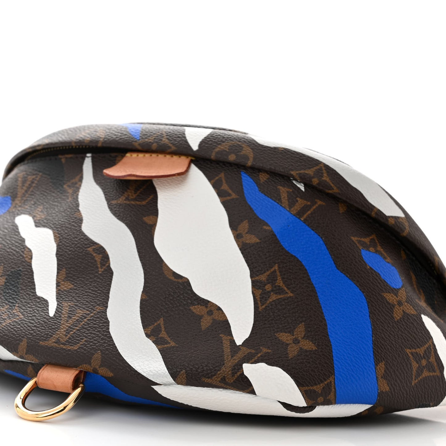 x LOL Monogram Bumbag Blue Silver
