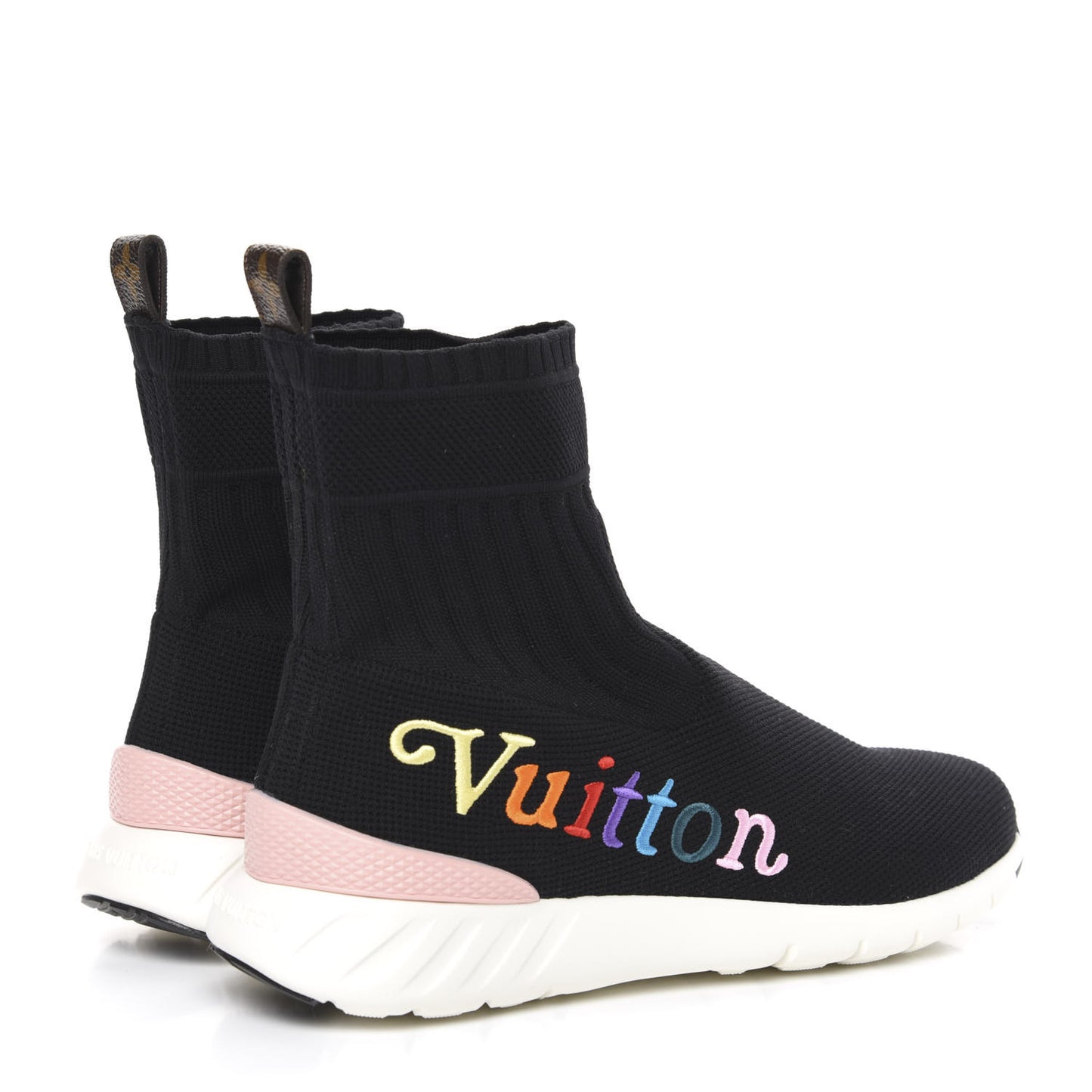 Stretch Fabric Aftergame Sneaker Boots 38.5 Black