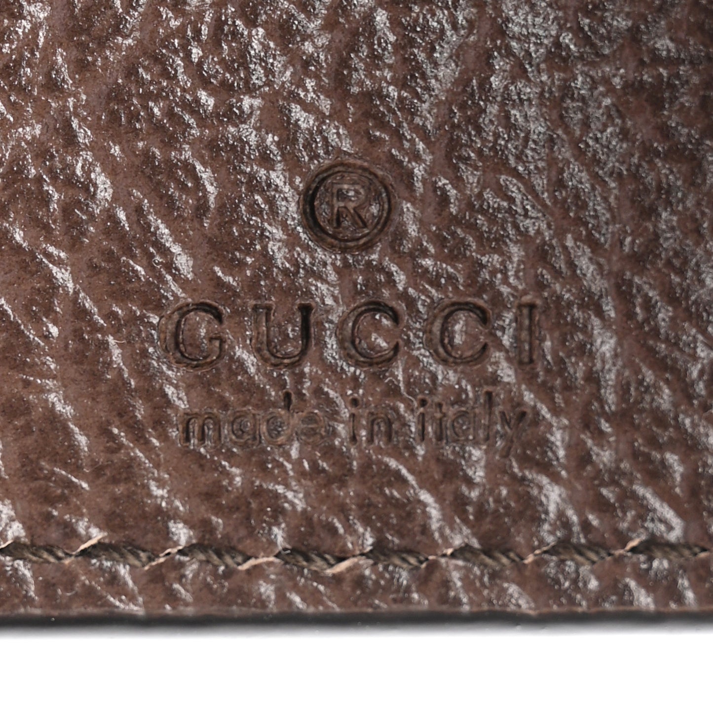 GG Supreme Monogram Web Ophidia Compact Wallet Beige New Acero
