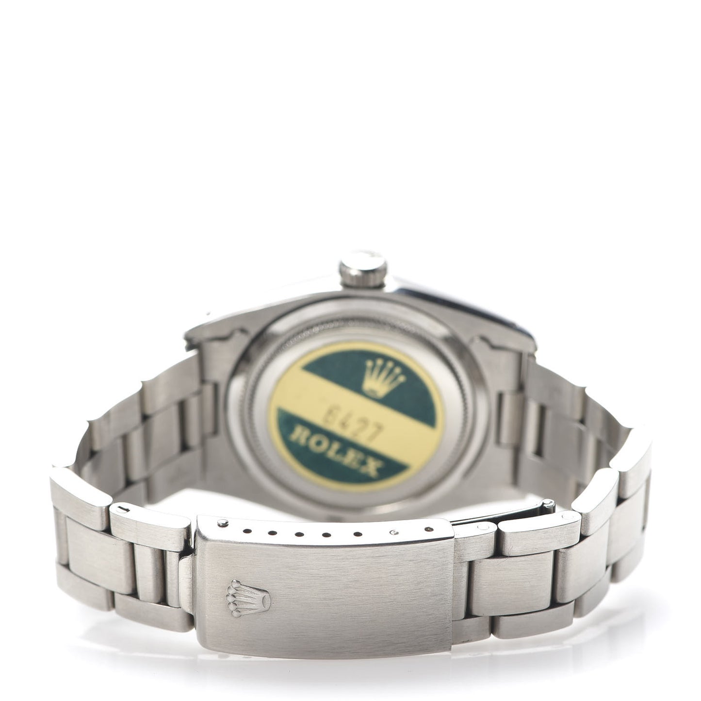 Stainless Steel 34mm Oyster Precision Manual Winding Watch 6427