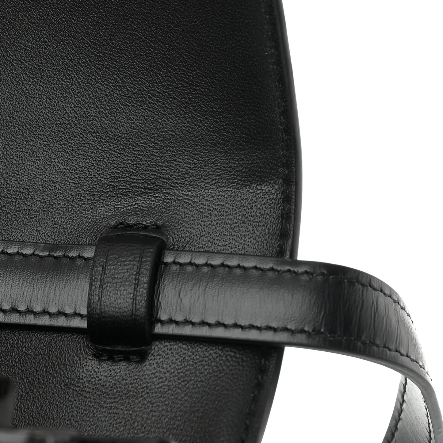 Box Calfskin Teen Classic Box Flap Bag Black