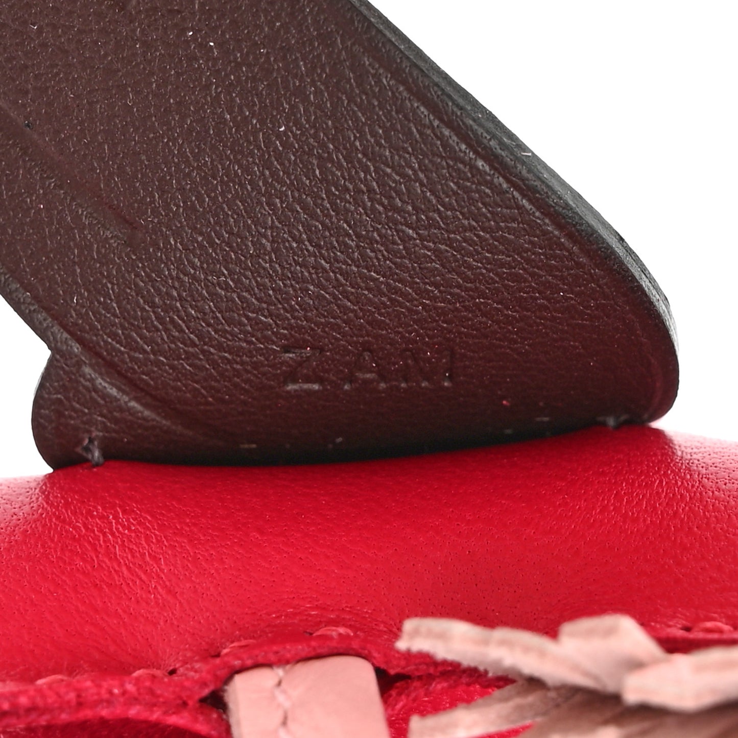 Milo Lambskin Grigri Rodeo Pegase Horse Bag Charm PM Framboise Rose Sakura Rouge Sellier