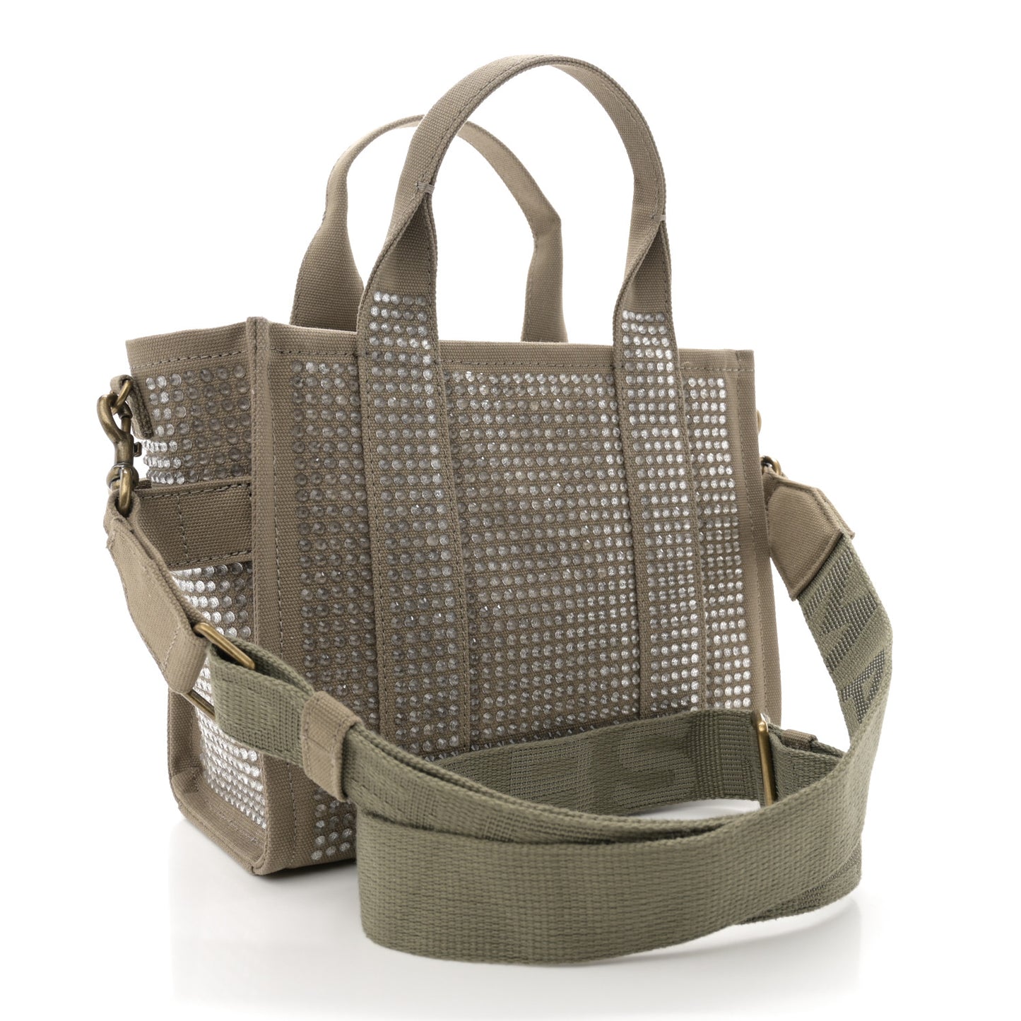 Crystal Canvas Small The Tote Bag Slate Green