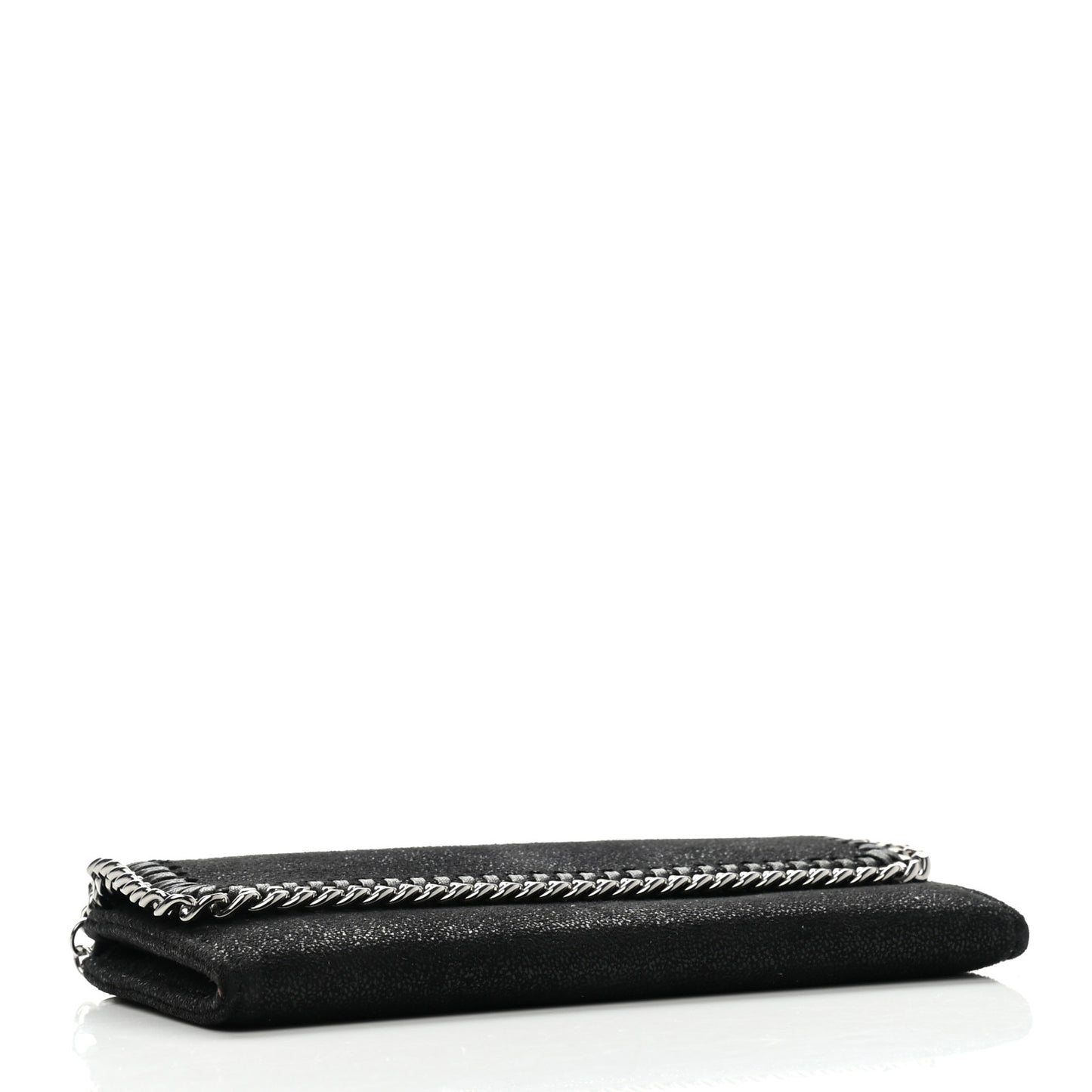 Shaggy Deer Falabella Flap Wallet Black