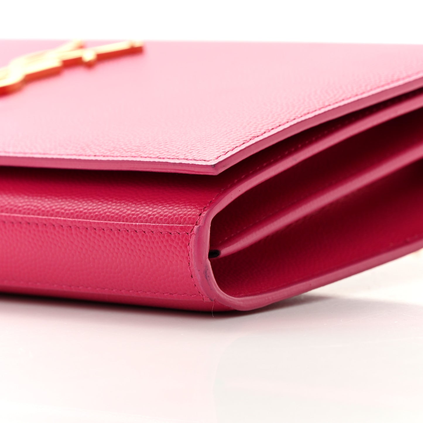 Grain De Poudre Monogram Chain Wallet Bubblegum