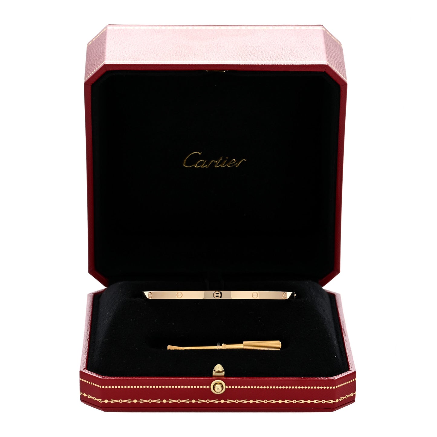 18K Yellow Gold Small LOVE Bracelet 20