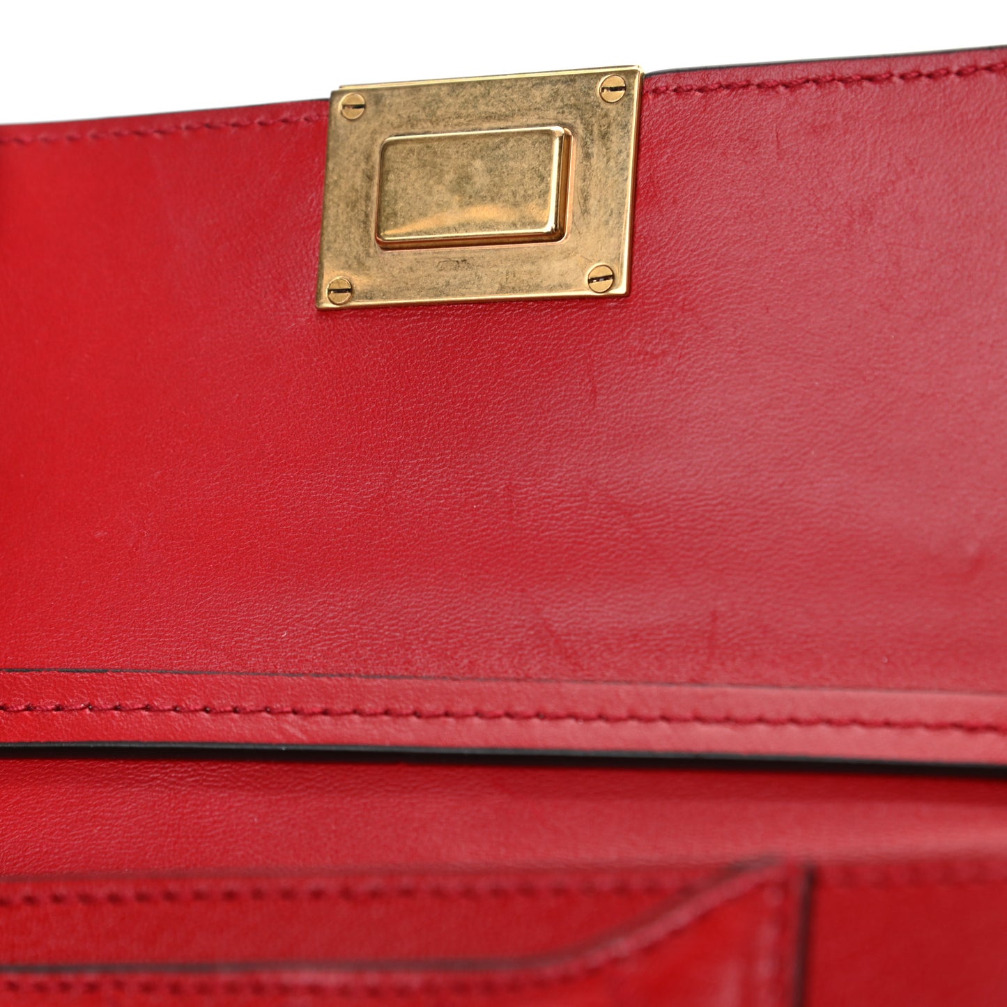 Goatskin Quilted GV3 Mini Pocket Convertible Bag Vermillon