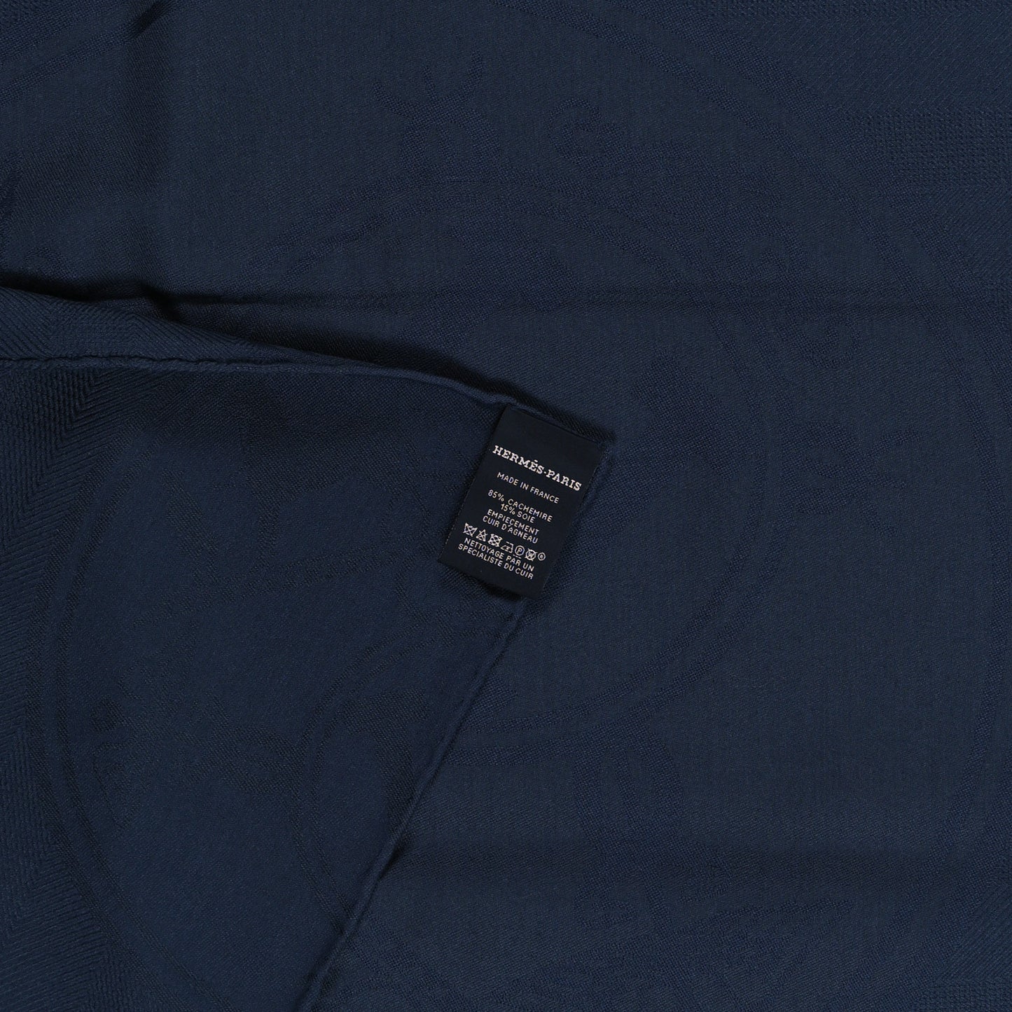 Cashmere Silk New Libris Poncho Bleu De Chine