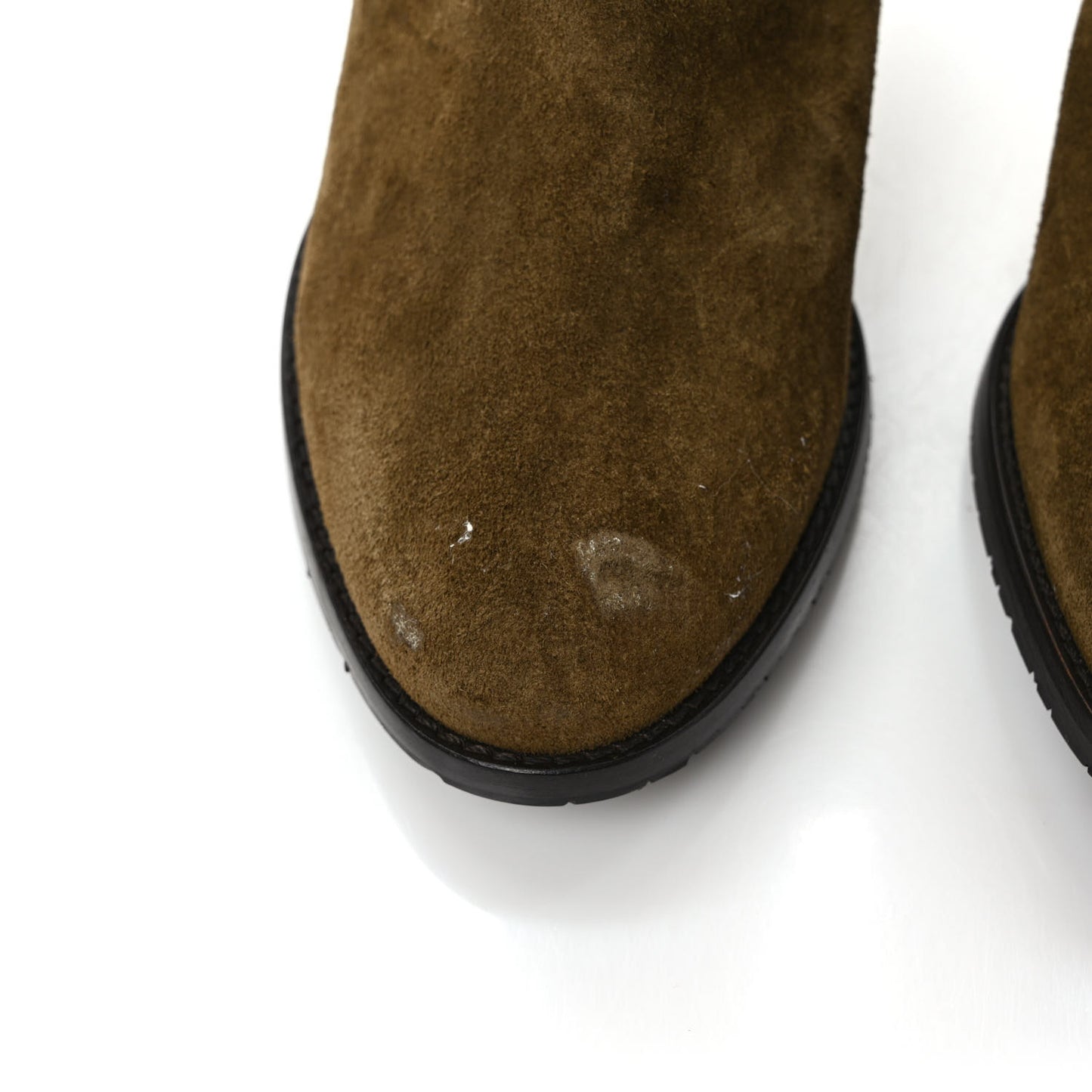 Suede Mayfair 65 Boots 35.5 Olive
