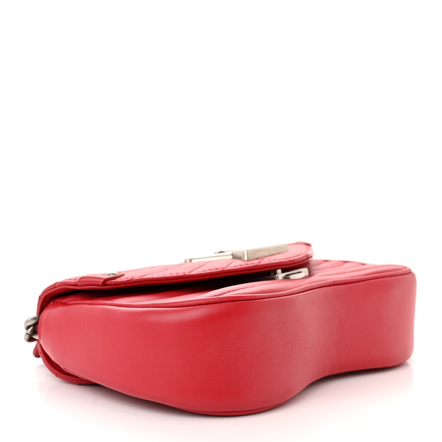 Calfskin New Wave Chain PM Scarlet