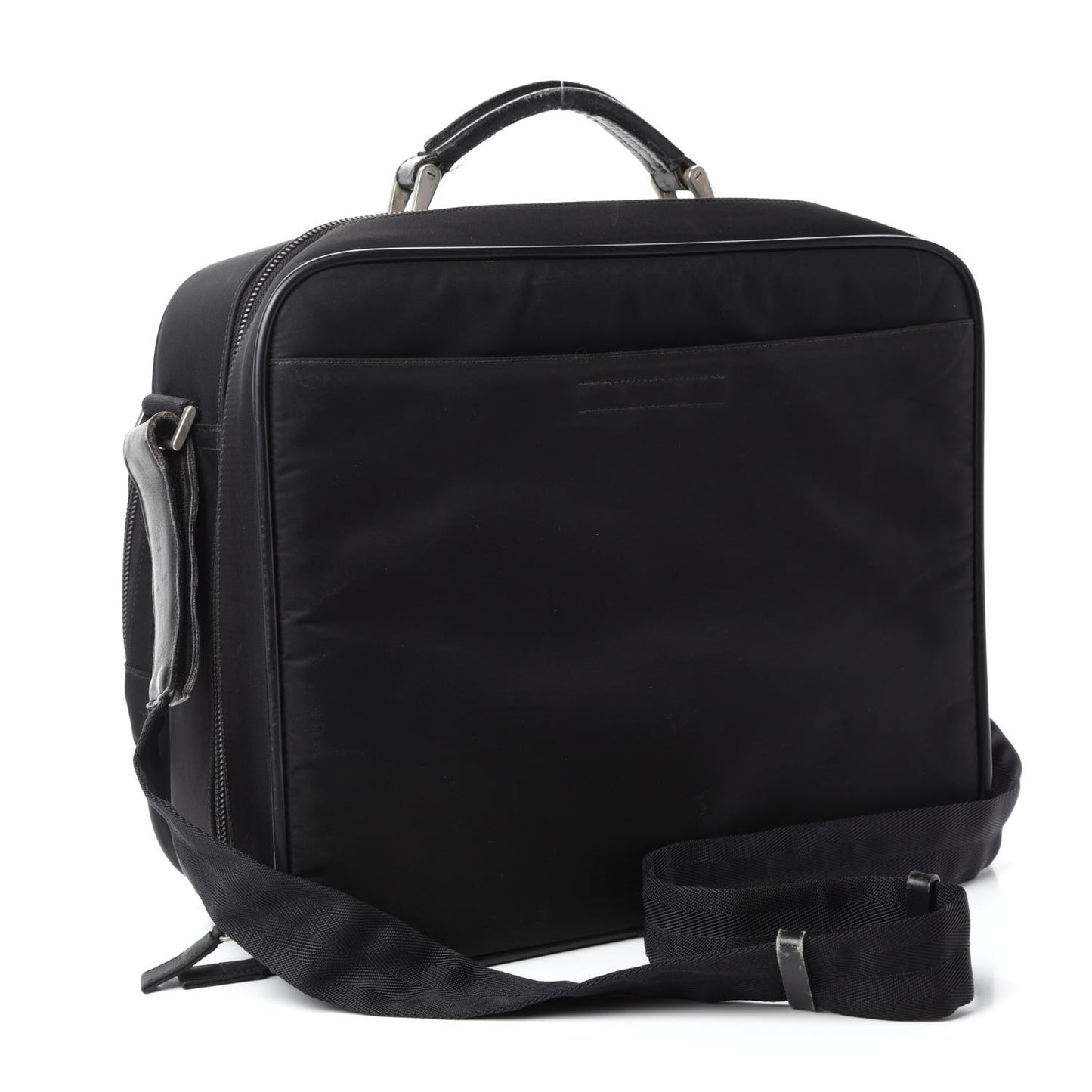 Tessuto Nylon Travel Bag Black