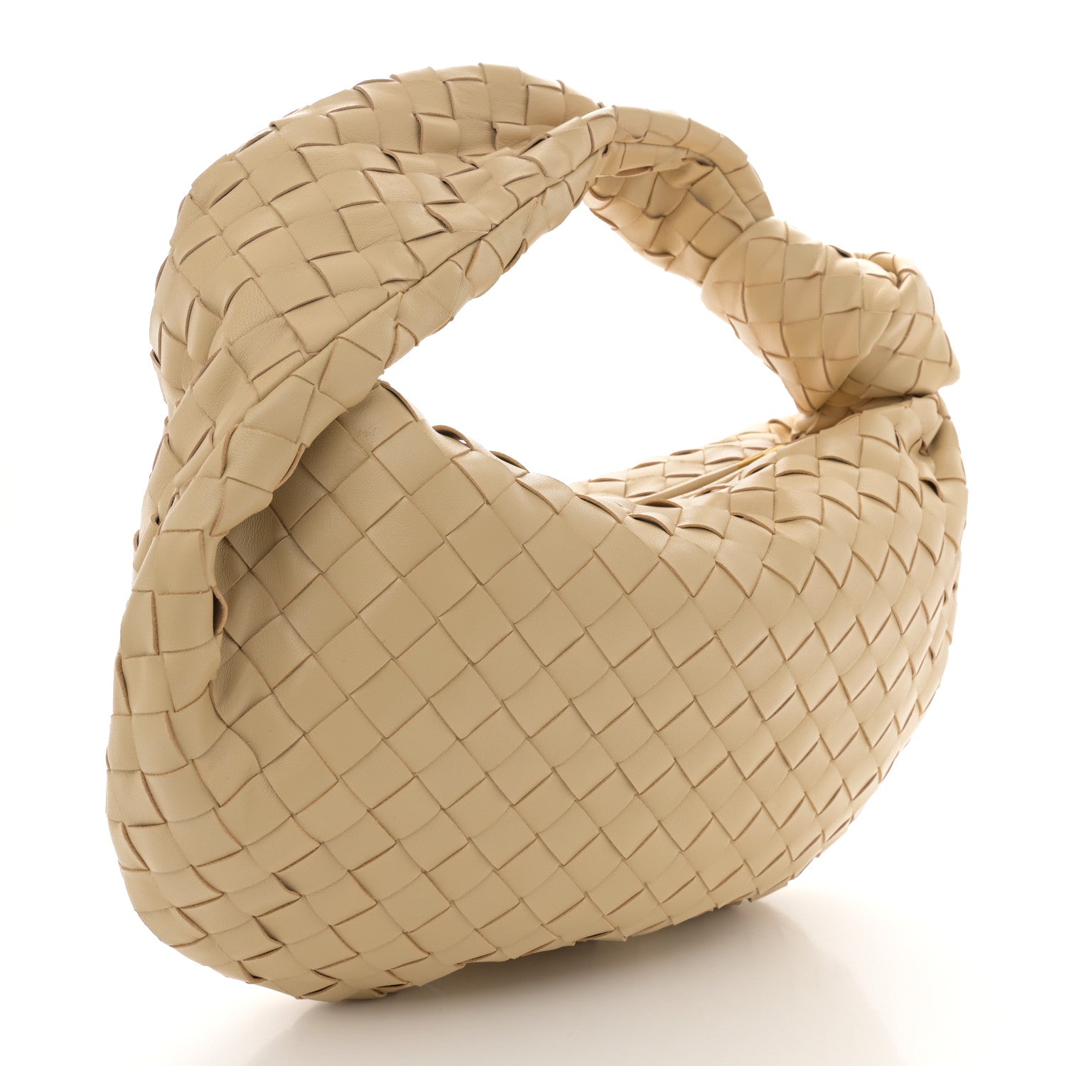 Bottega Veneta Nappa Intrecciato Teen Jodie Hobo Porridge 3 of 10