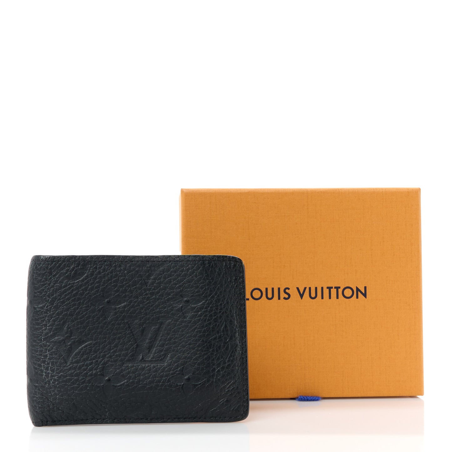 Taurillon Slender Wallet Black