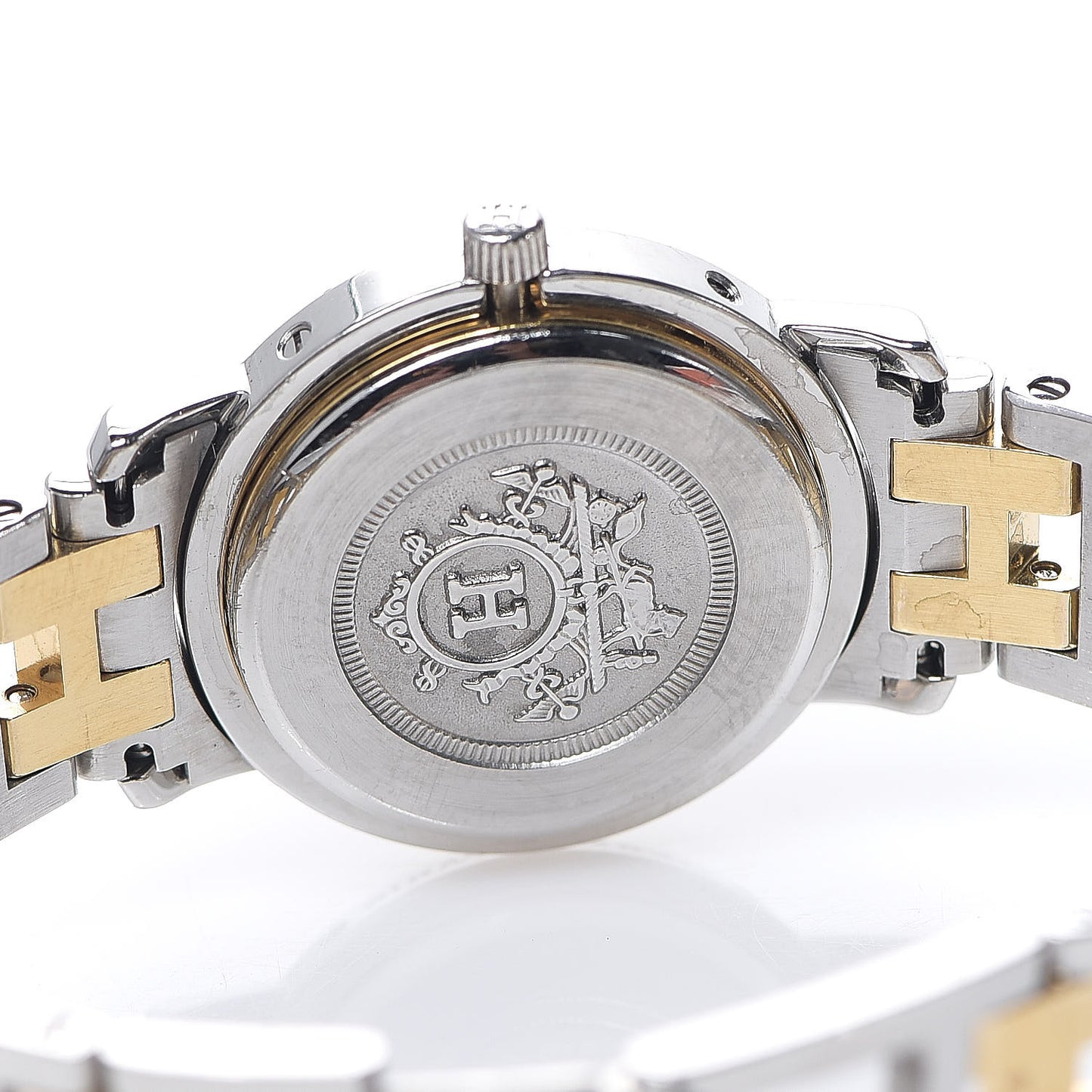 Stainless Steel 24mm Clipper Quartz Watch Gold