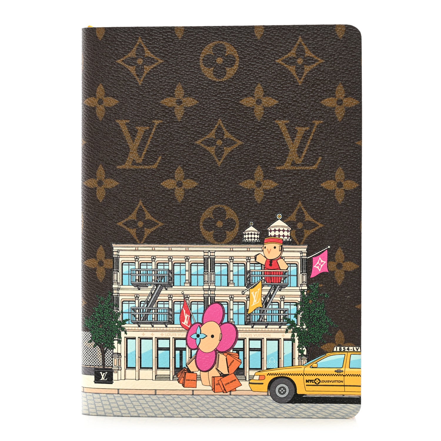 Louis Vuitton Monogram 2022 Christmas Animation New York Soho