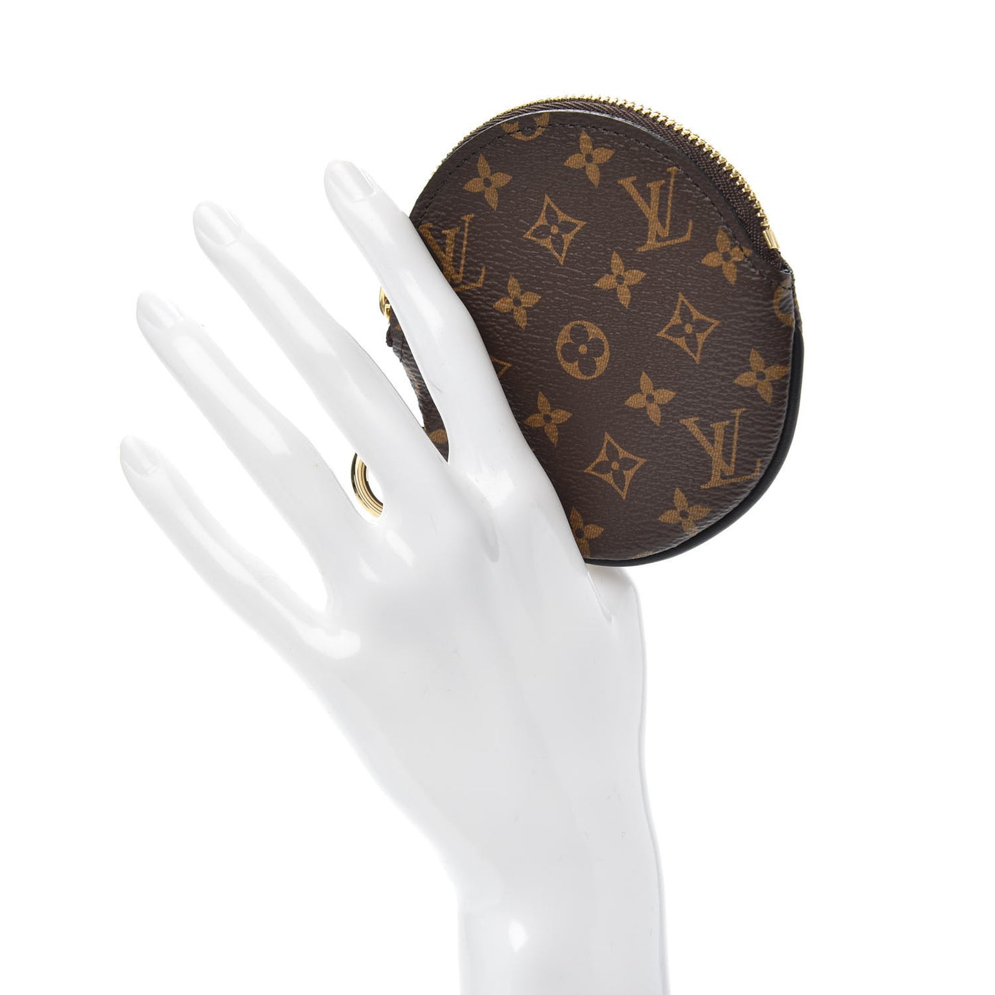 Mini Monogram Trio Pouch Round Coin Purse