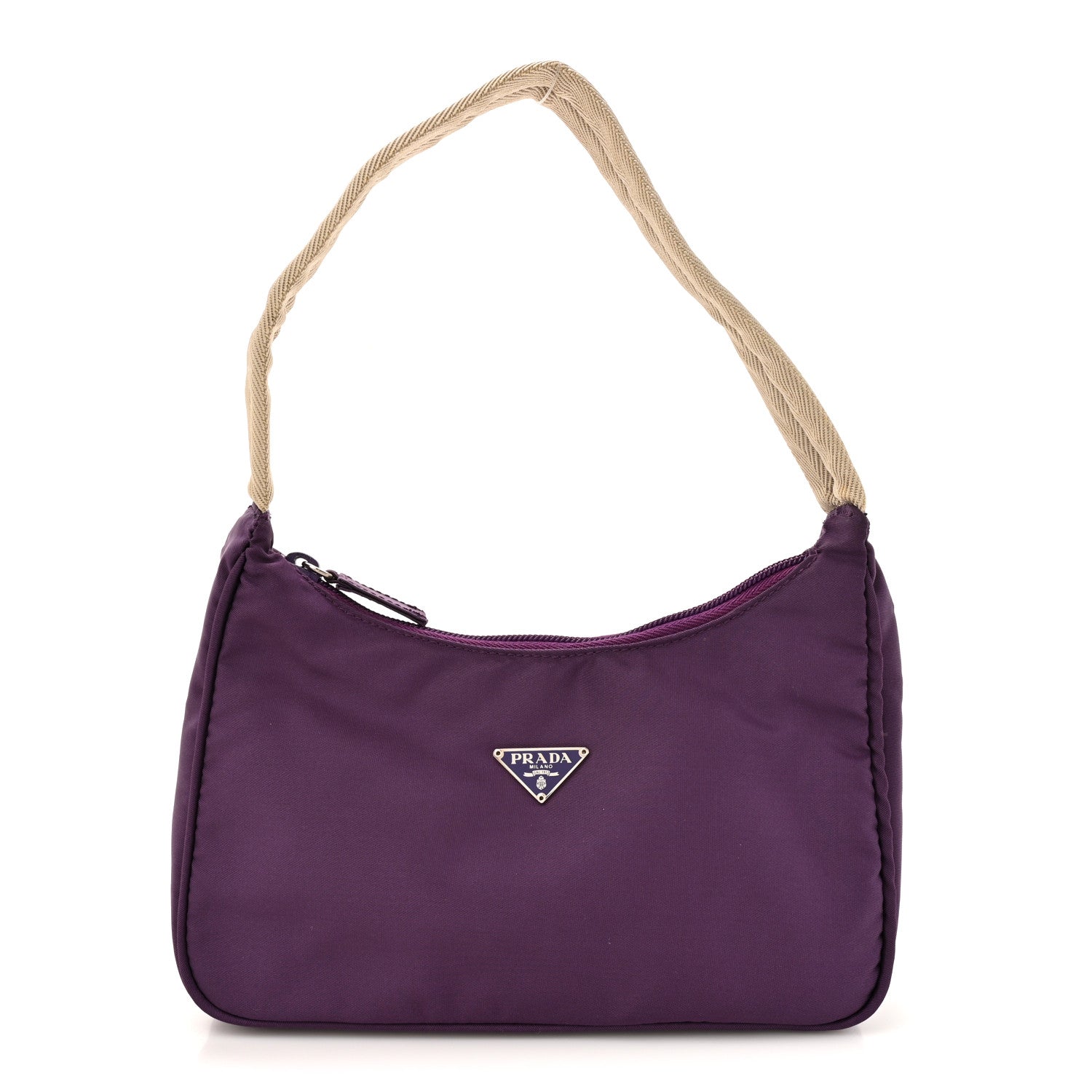 Prada Tessuto Nylon Sport Mini Shoulder Bag Malva 1852065