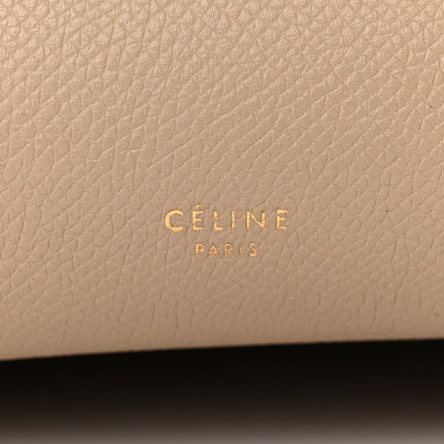 Grained Calfskin Mini Belt Bag Light Taupe