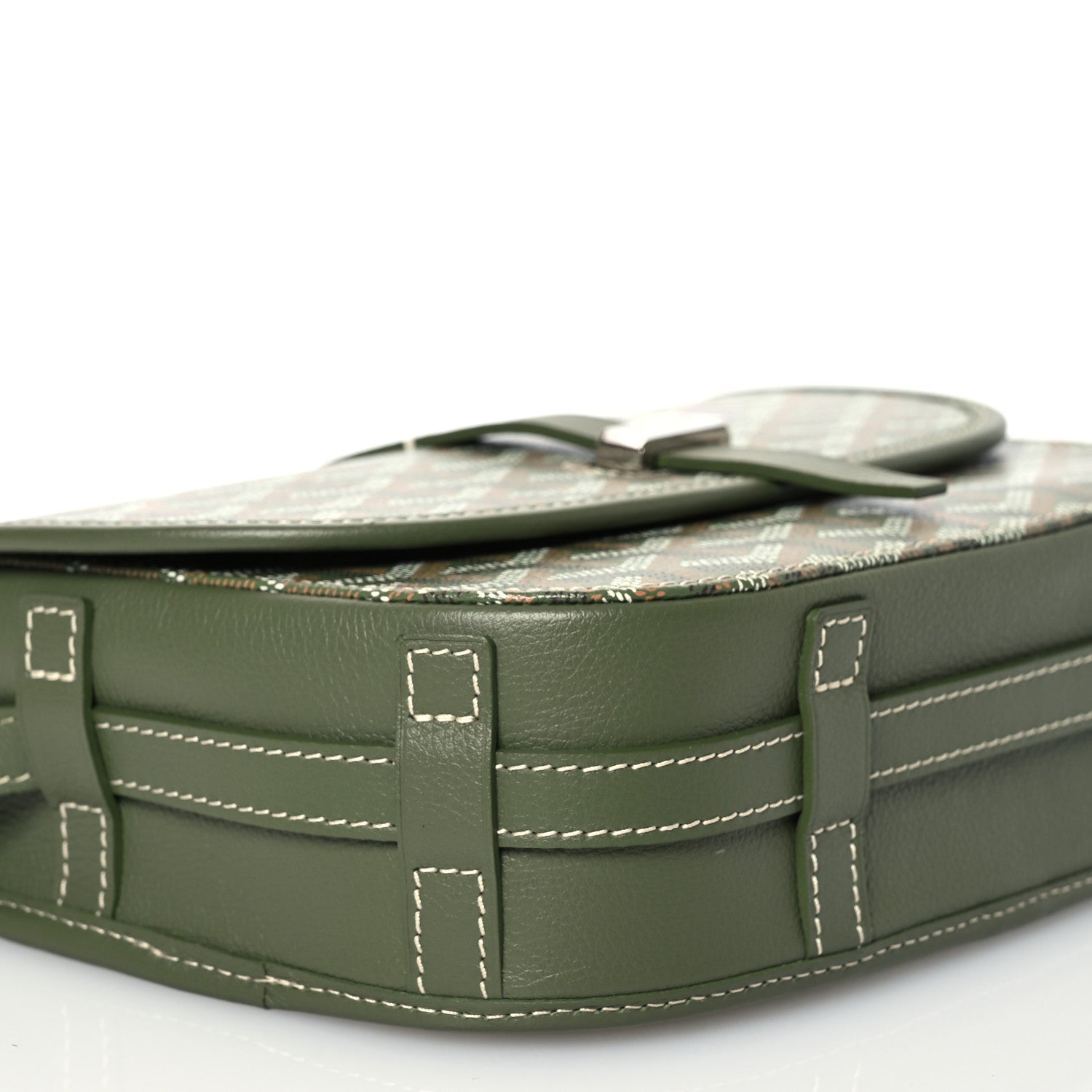 Goyard Goyardine Belvedere PM Messenger Bag Kaki 8 of 11
