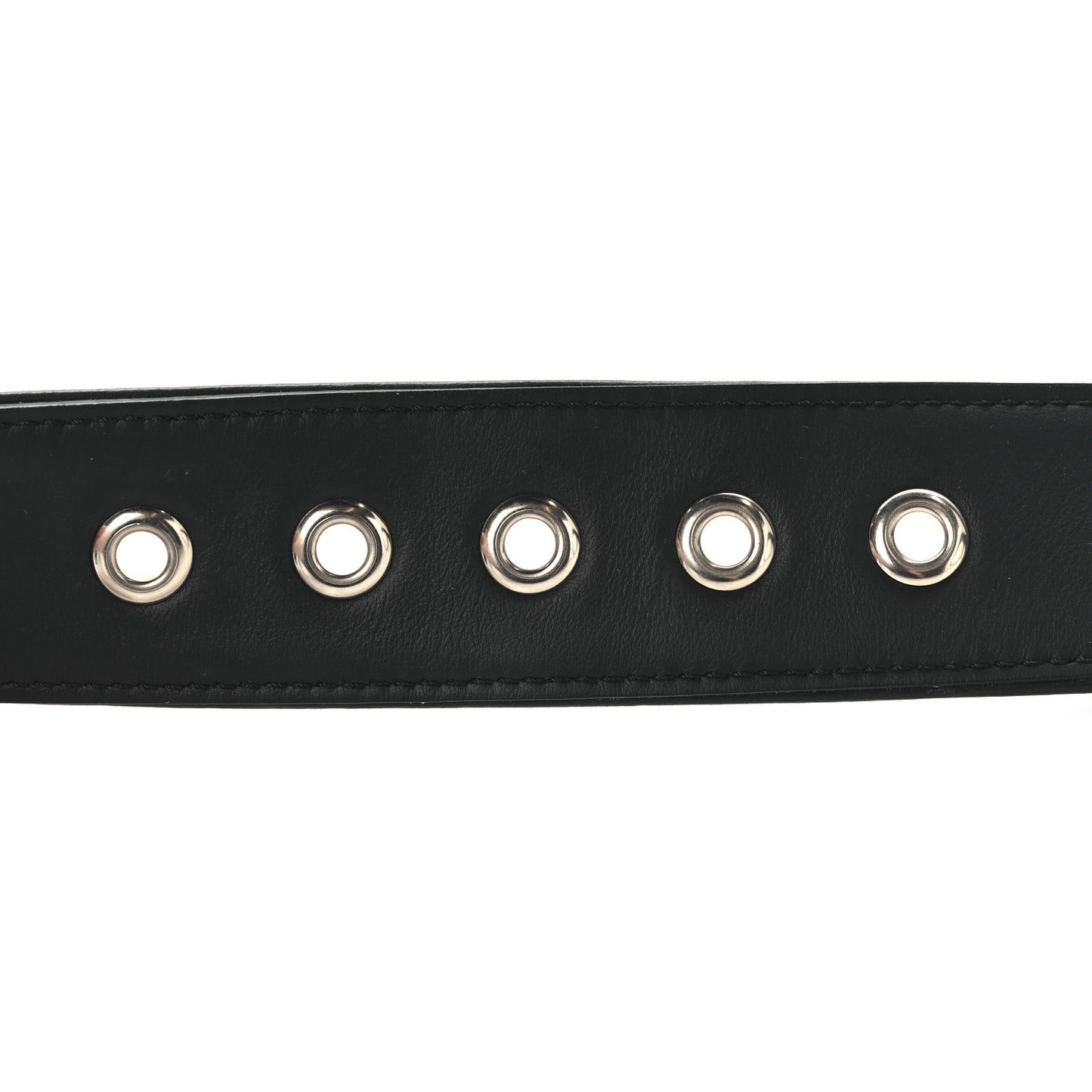 Glazed Fabric Vitello Century FF 1974 Belt 85 34 Rosso Black