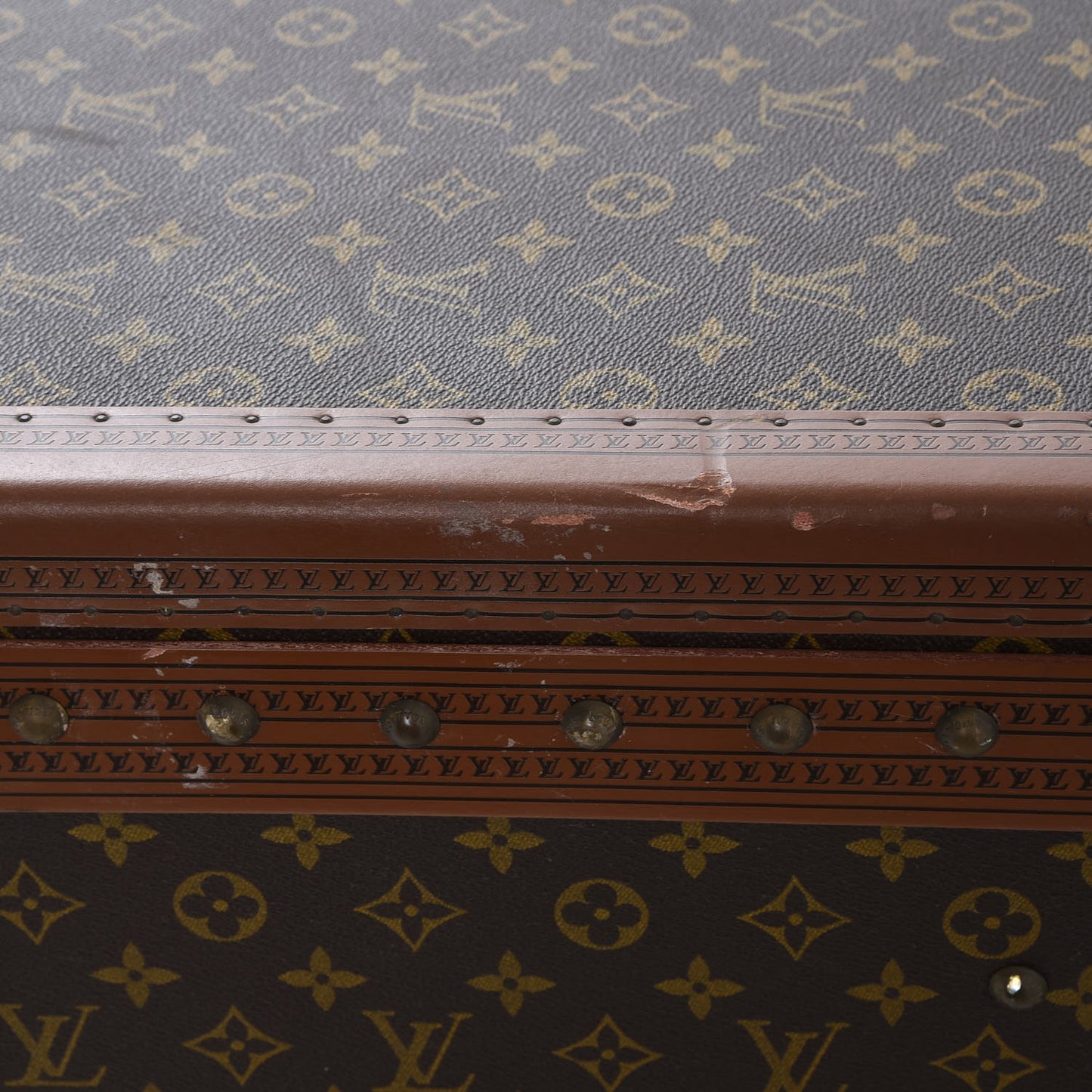 Monogram Stokowski Secretary Desk Trunk
