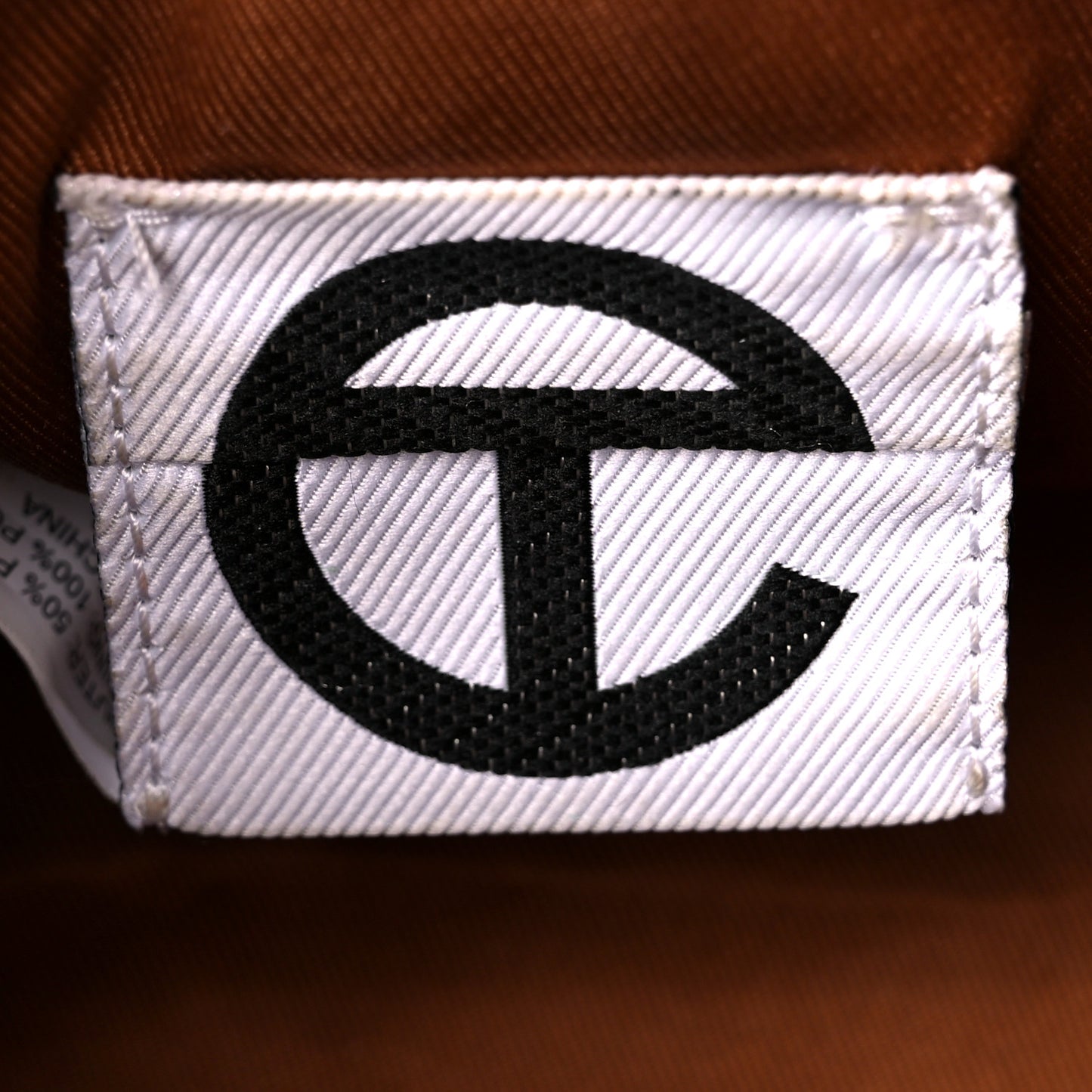 Vegan Leather Small Shopping Bag Tan