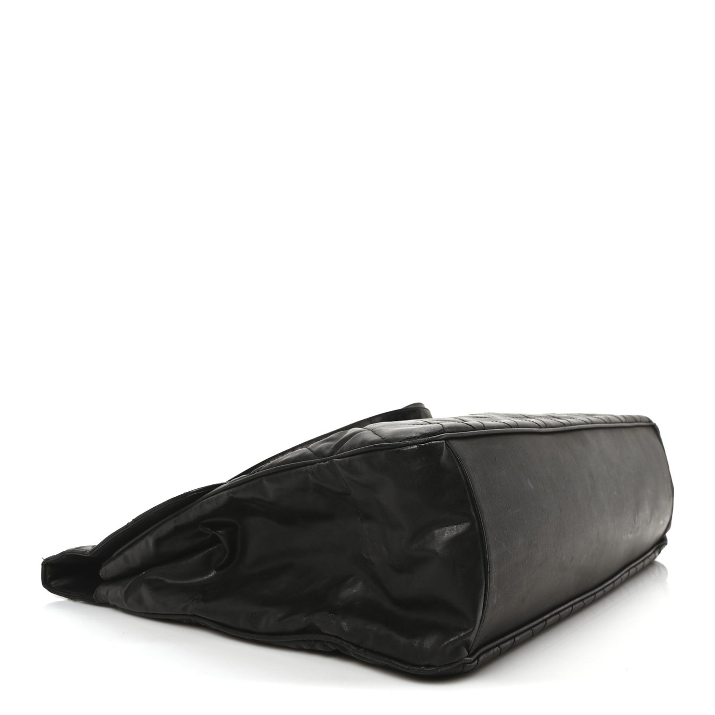 Vinyl XXL Jumbo Maxi Flap Bag