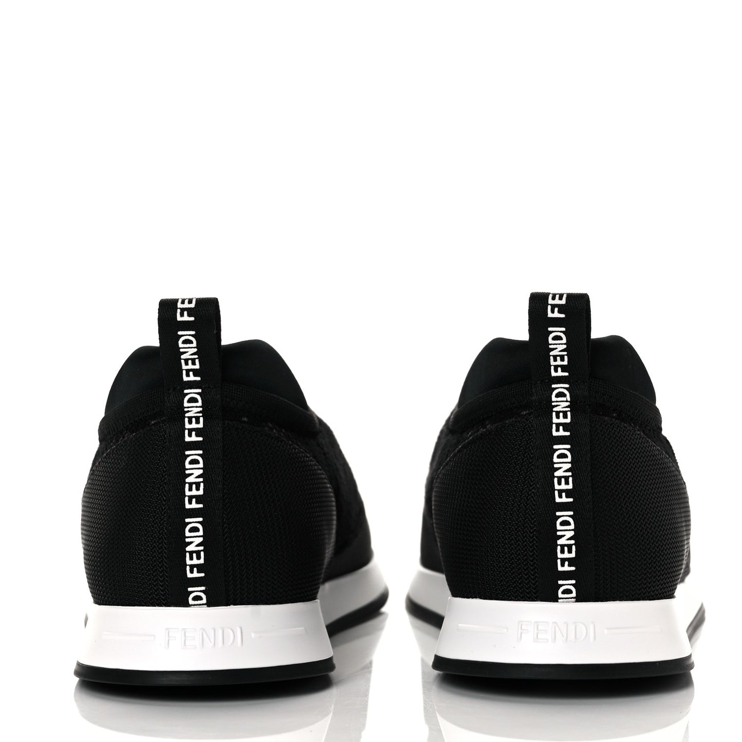 X SARAH COLEMAN Mesh FF Vertigo Runner Slip On Sneakers 36.5 Black