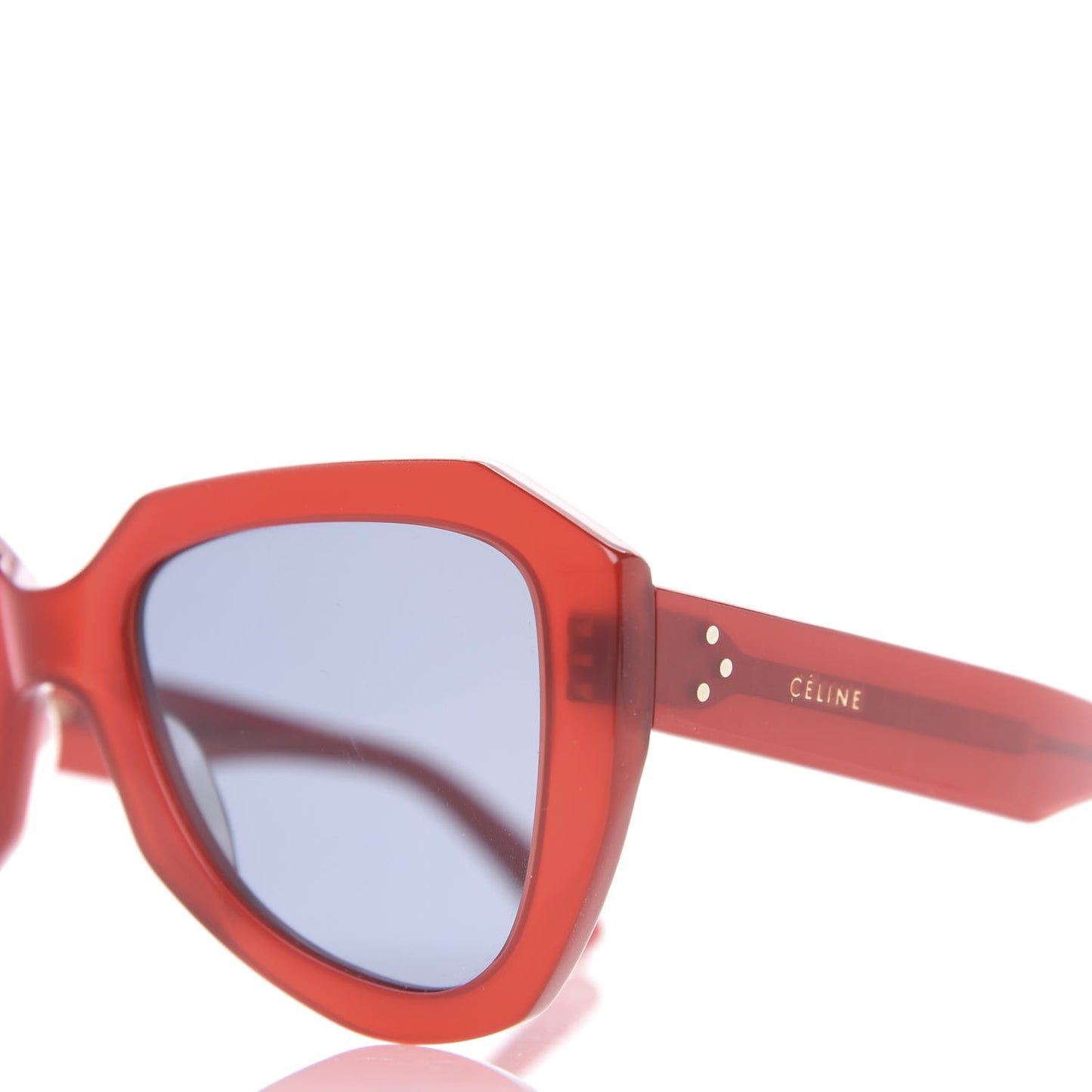 Acetate Sunglasses CL40046U Milky Red