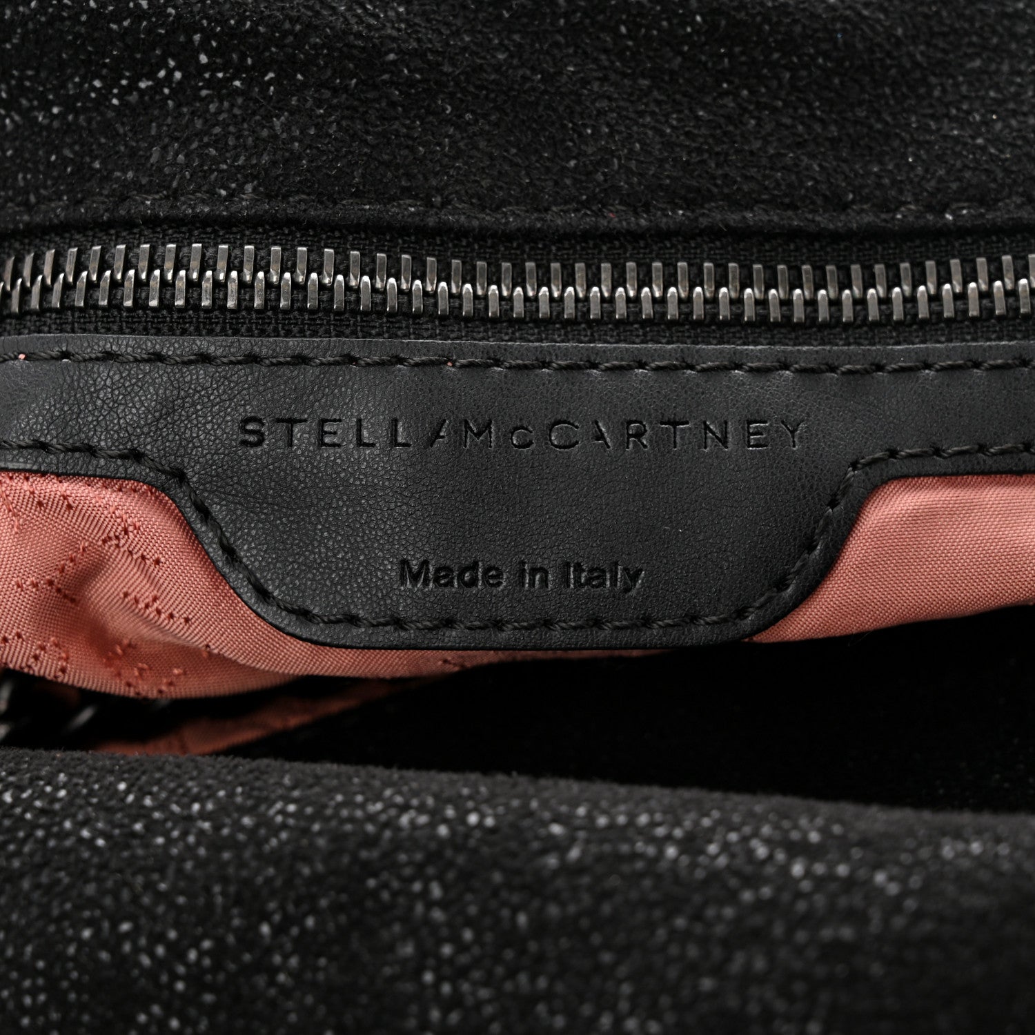 Stella McCartney Shaggy Deer Falabella Fold Over Tote Black 6 of 10