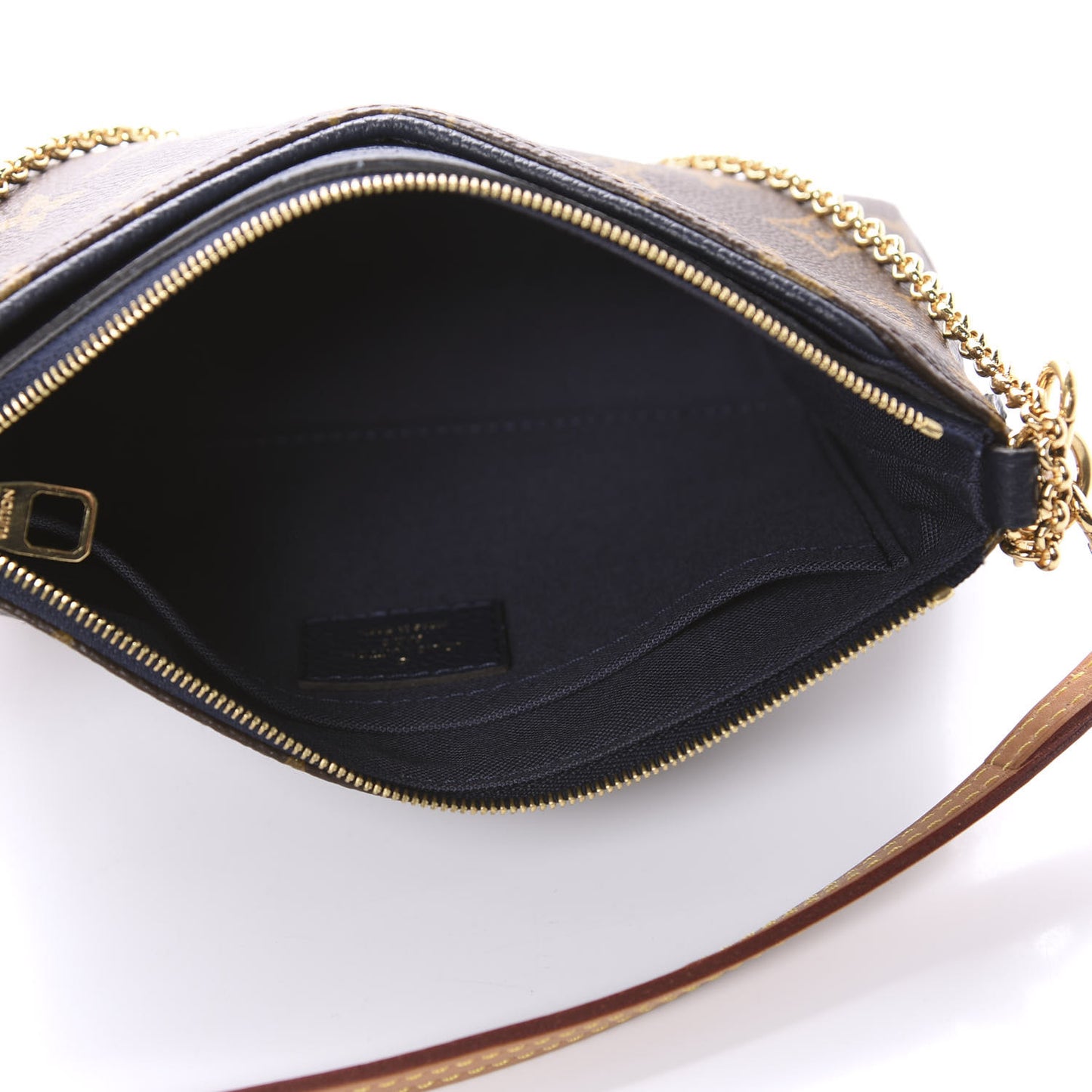 Monogram Pallas Clutch Blue Marine