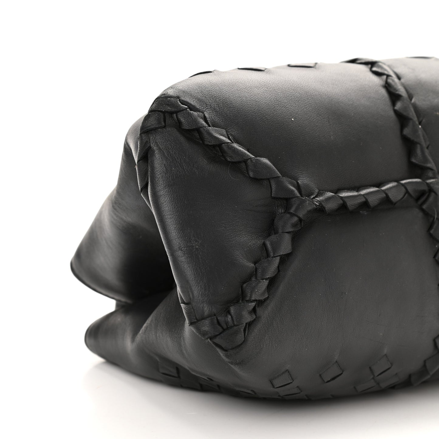 Nappa Intrecciato Tote Black