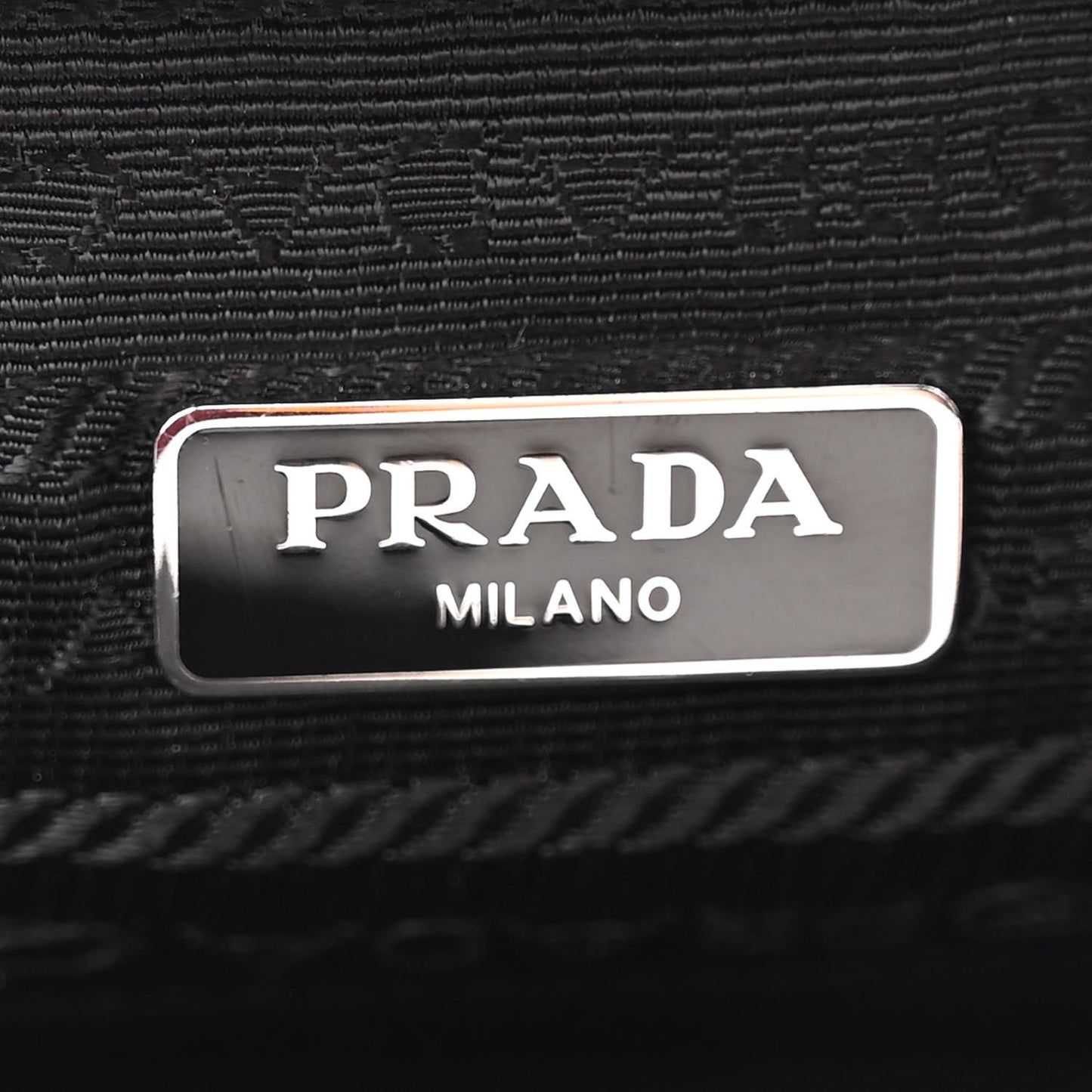 Nylon Vela Mini Crossbody Backpack Black