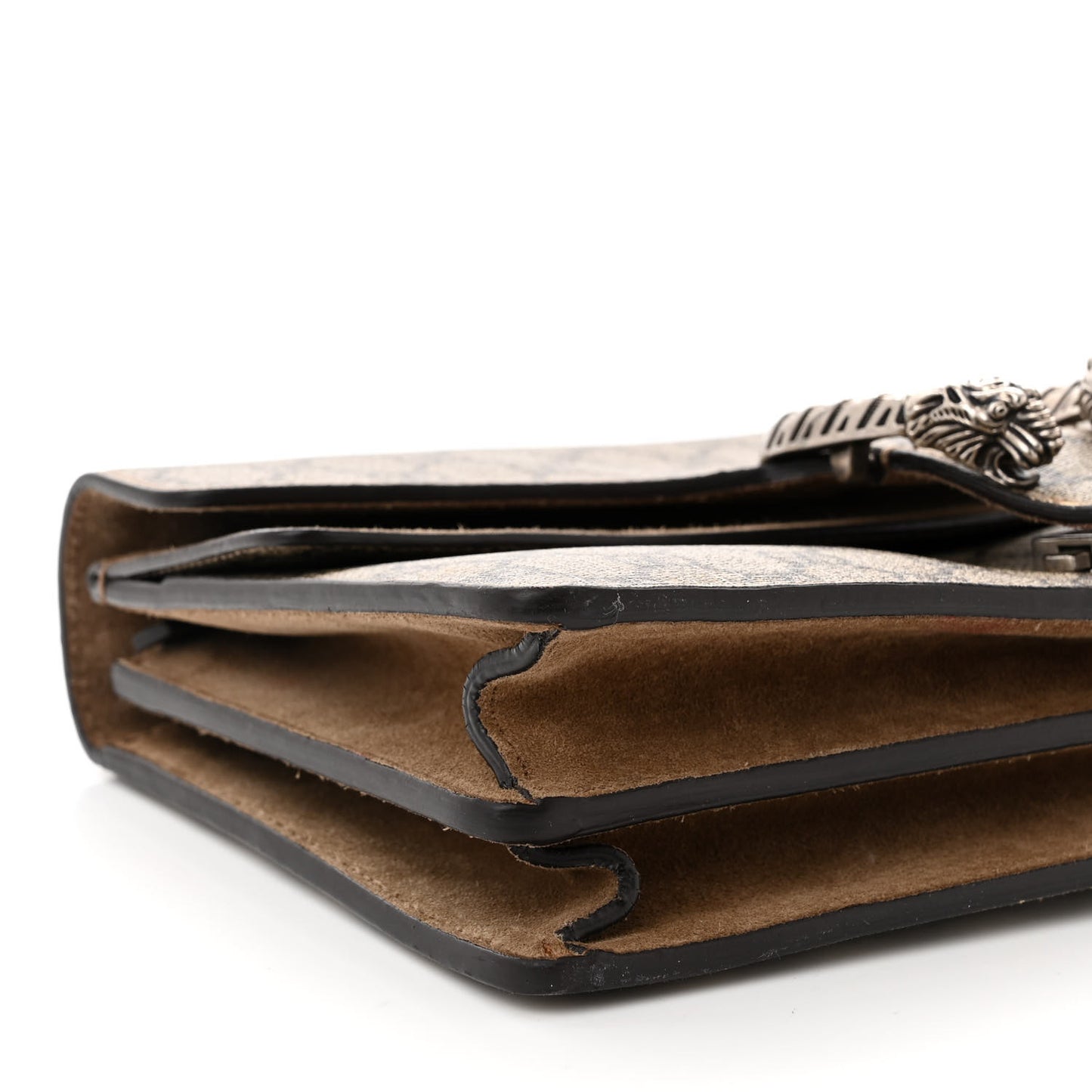 GG Supreme Monogram Small Dionysus Shoulder Bag Taupe