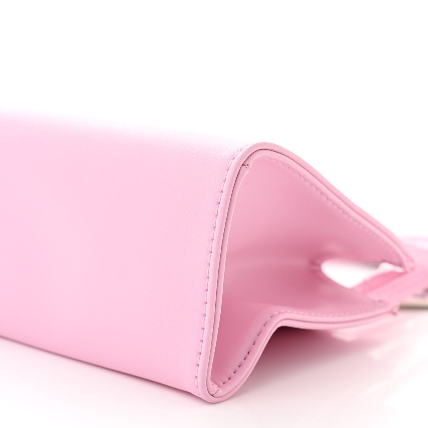 Vegan Leather Small Shopping Bag Bubblegum