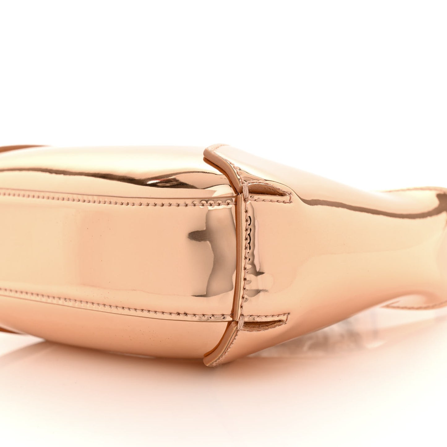 Metallic Jeweled Mini Hobo Bag Copper