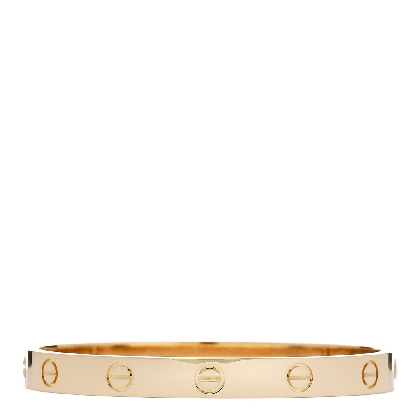 18K Yellow Gold LOVE Bracelet 16