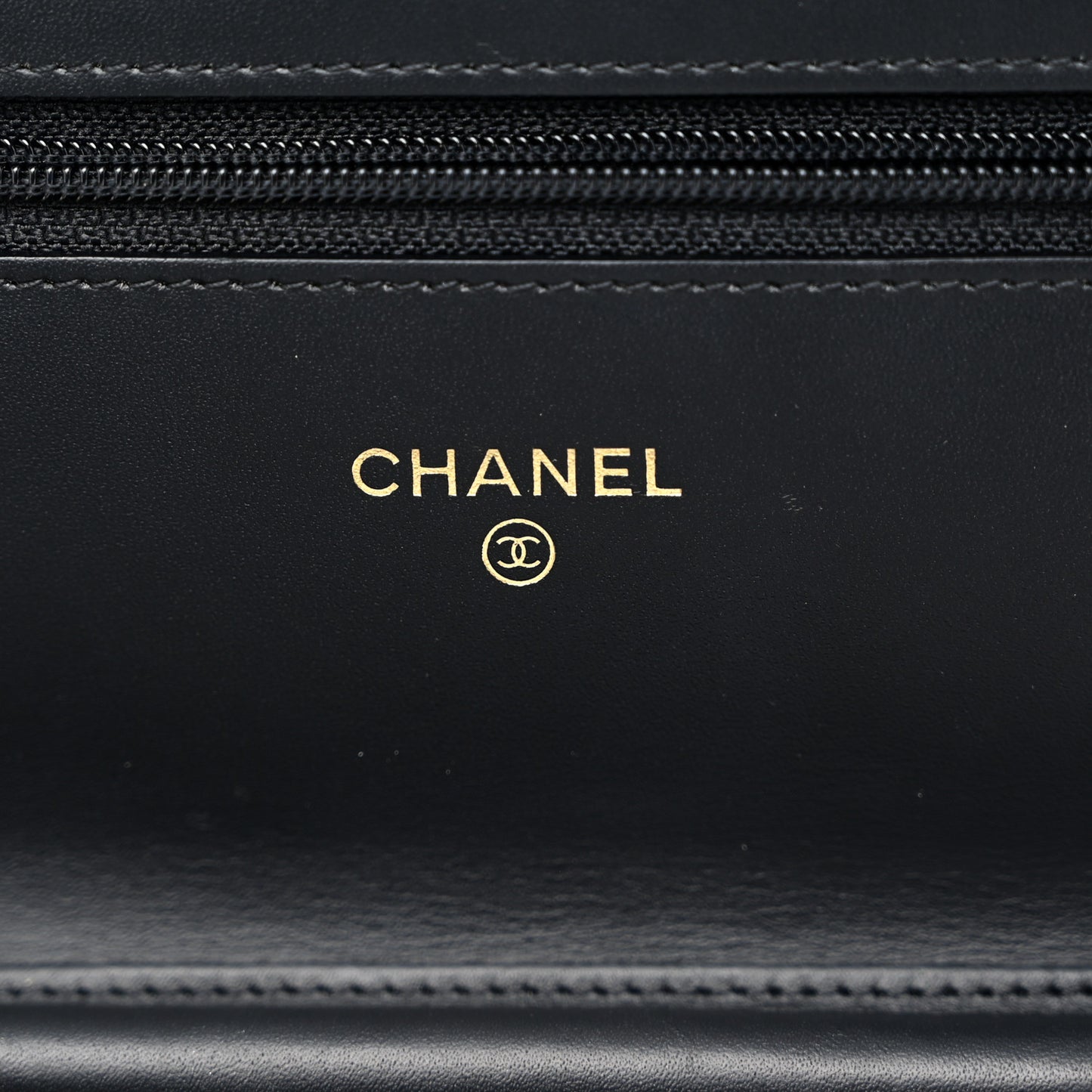 Aged Calfskin Quilted Reissue Wallet On Chain WOC Black