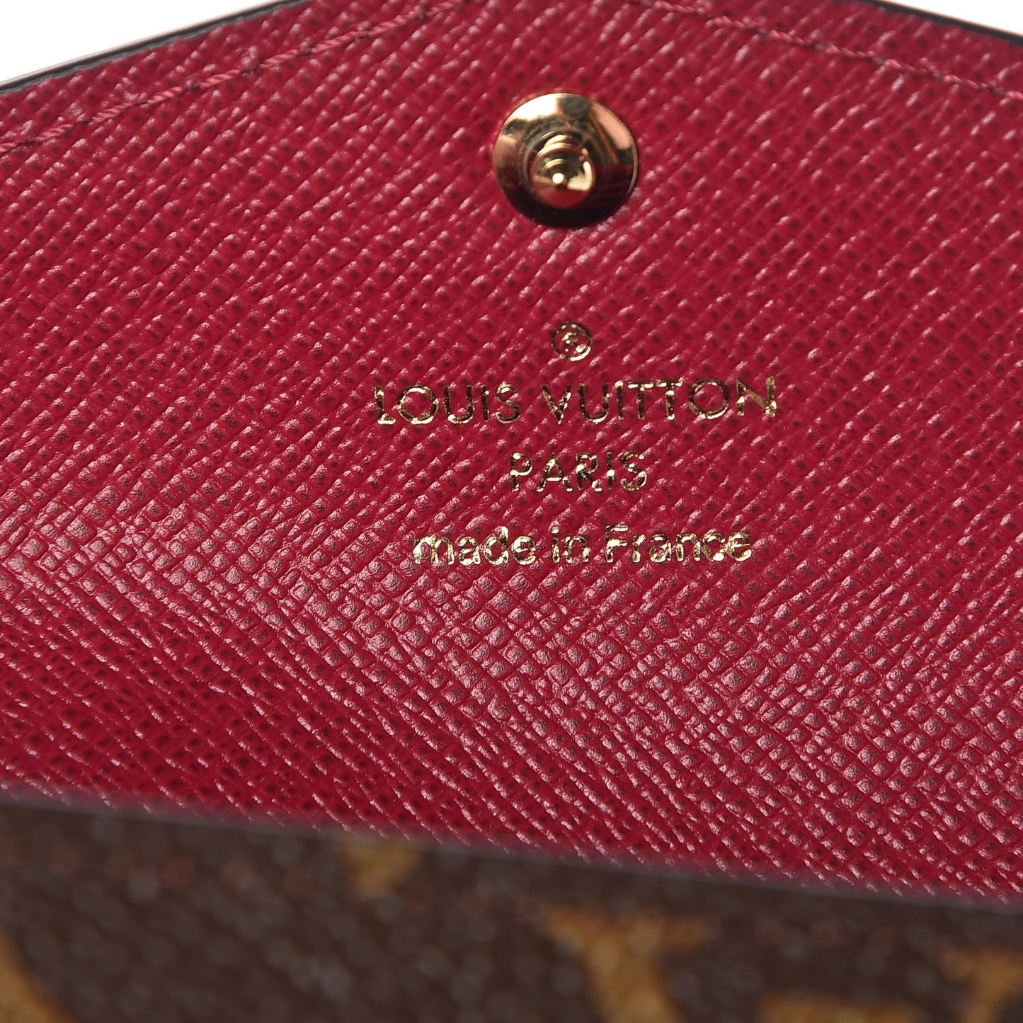 Monogram Sarah Multicartes Fuchsia