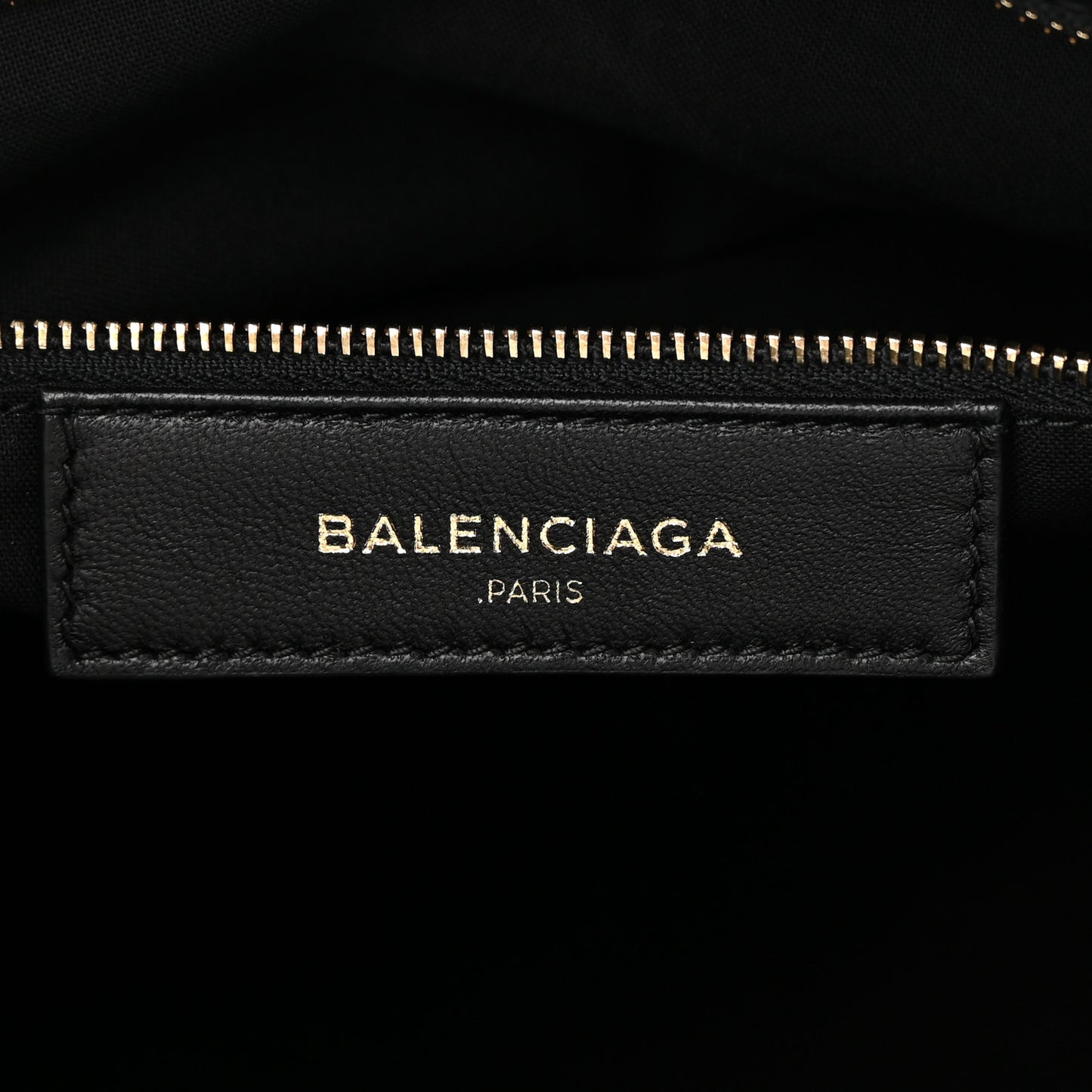 Calfskin Crocodile Embossed Classic Hardware City Black
