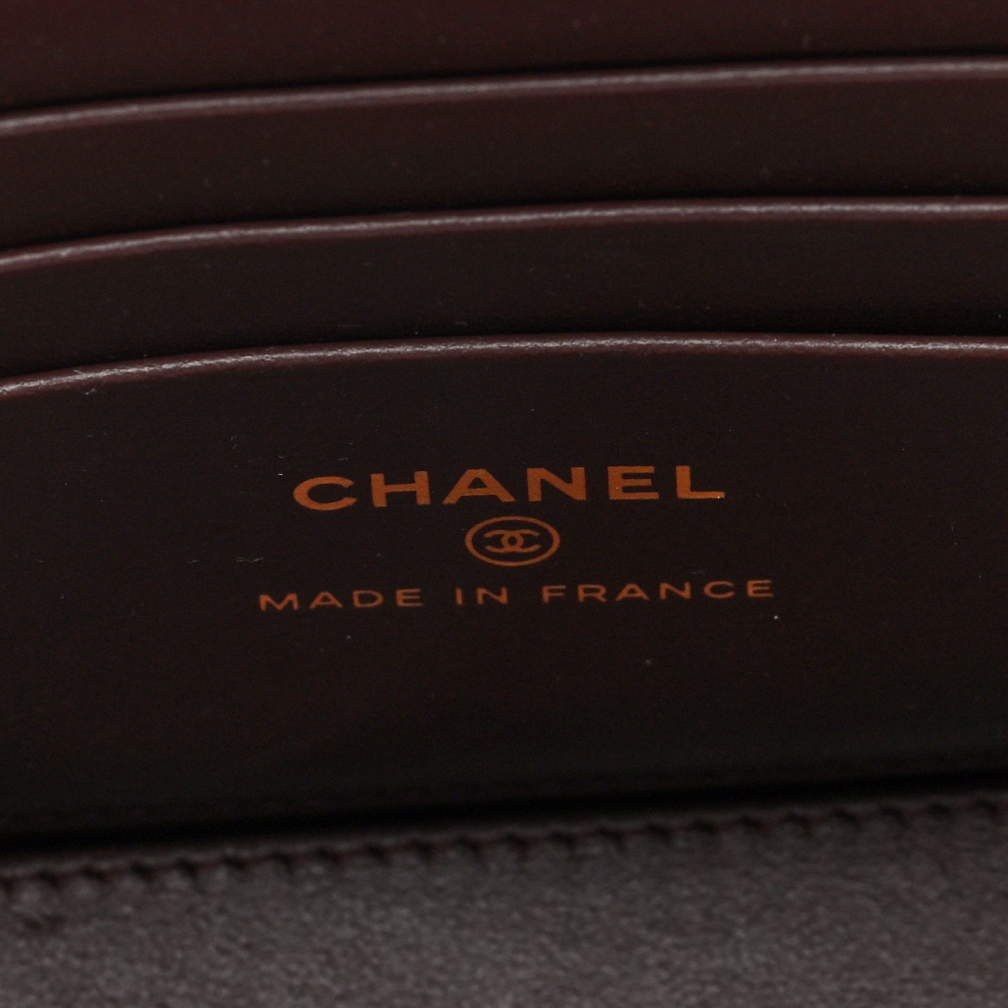 Caviar Quilted Small Vanity Case With Chain Black