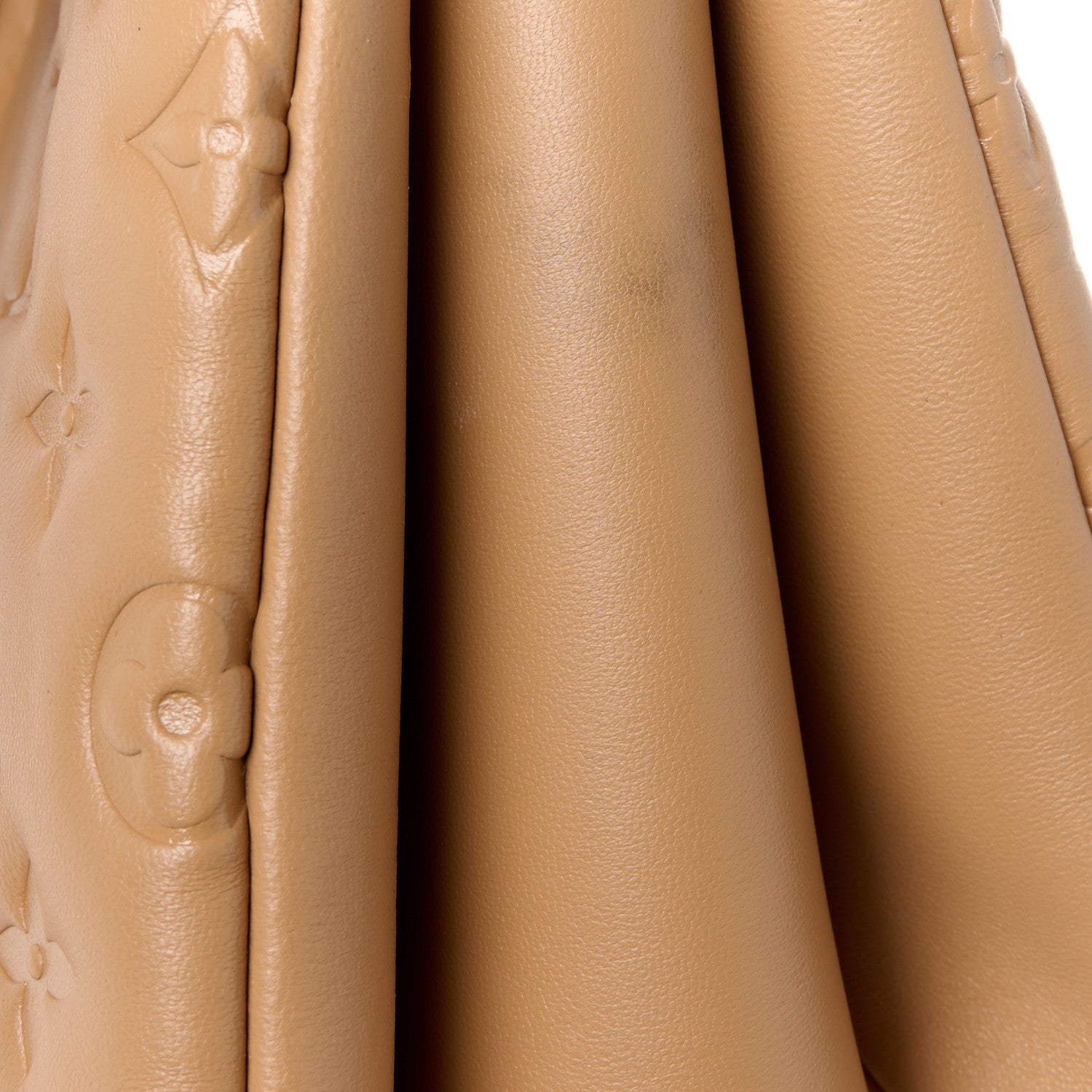 Louis Vuitton Lambskin Embossed Monogram Coussin PM Camel 12 of 12