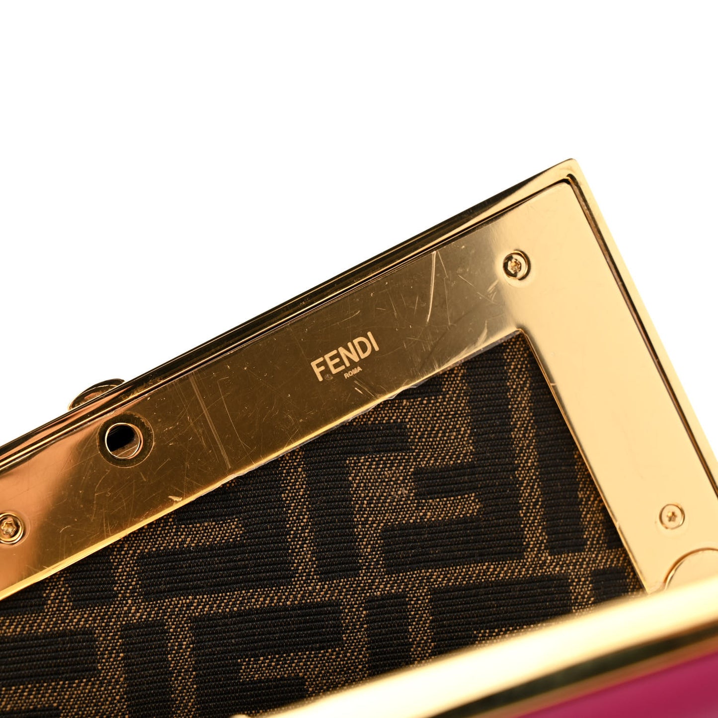 Shiny Nappa Midi Fendi First Ciclamino Pilar