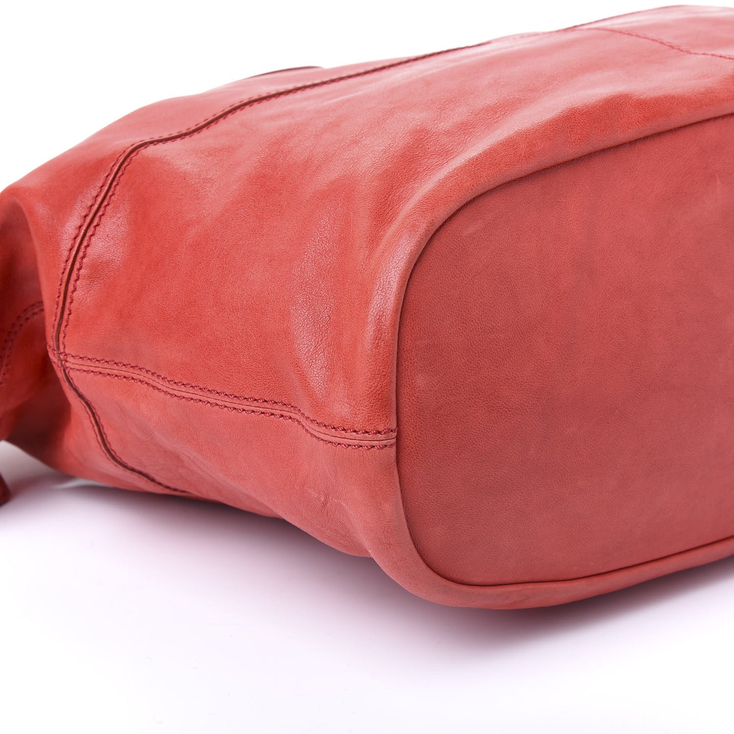 Lambskin Small Nightingale Red