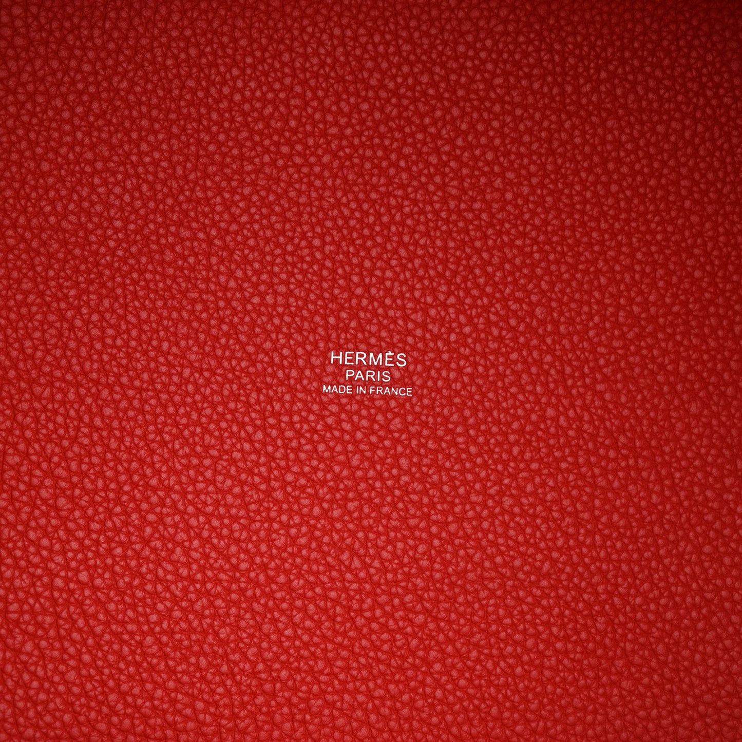 Taurillon Clemence Picotin Lock 22 MM Rouge De Coeur