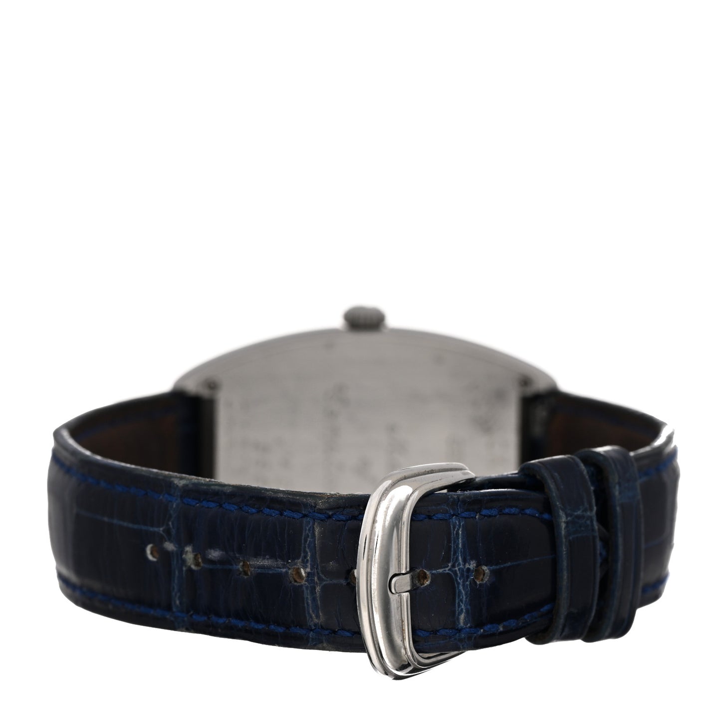 Stainless Steel Alligator 31mm Curvex Caribbean Automatic Watch Blue 2852