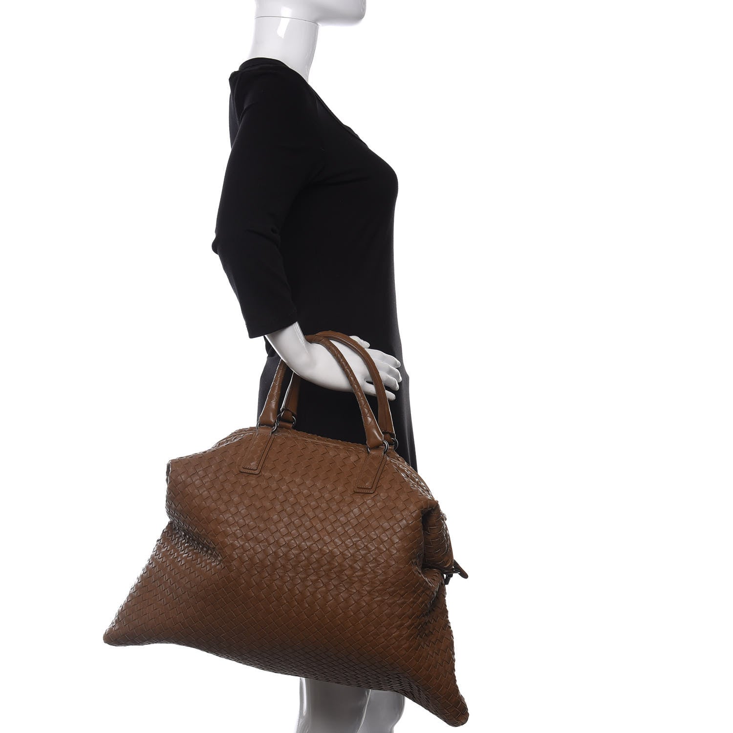 Bottega Veneta Nappa Intrecciato Large Convertible Tote 2 of 13